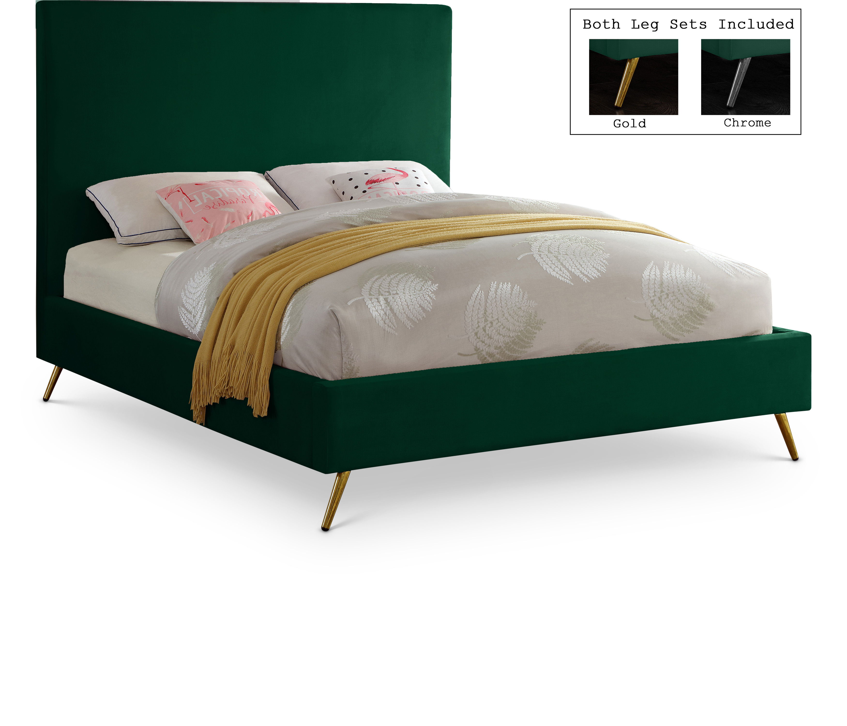 Jasmine - King Bed - Green