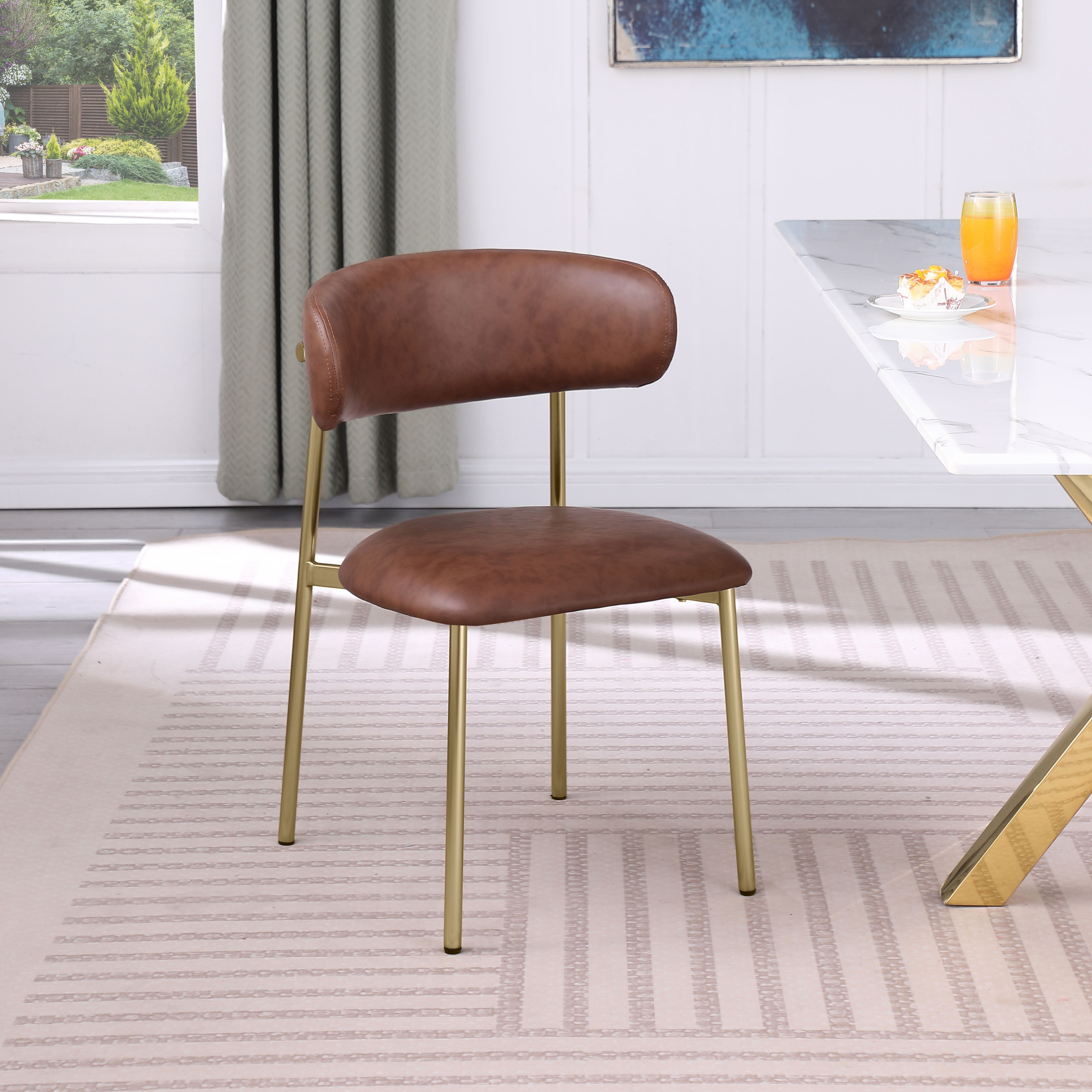 Lupita - Dining Chair (Set of 2) - Brown