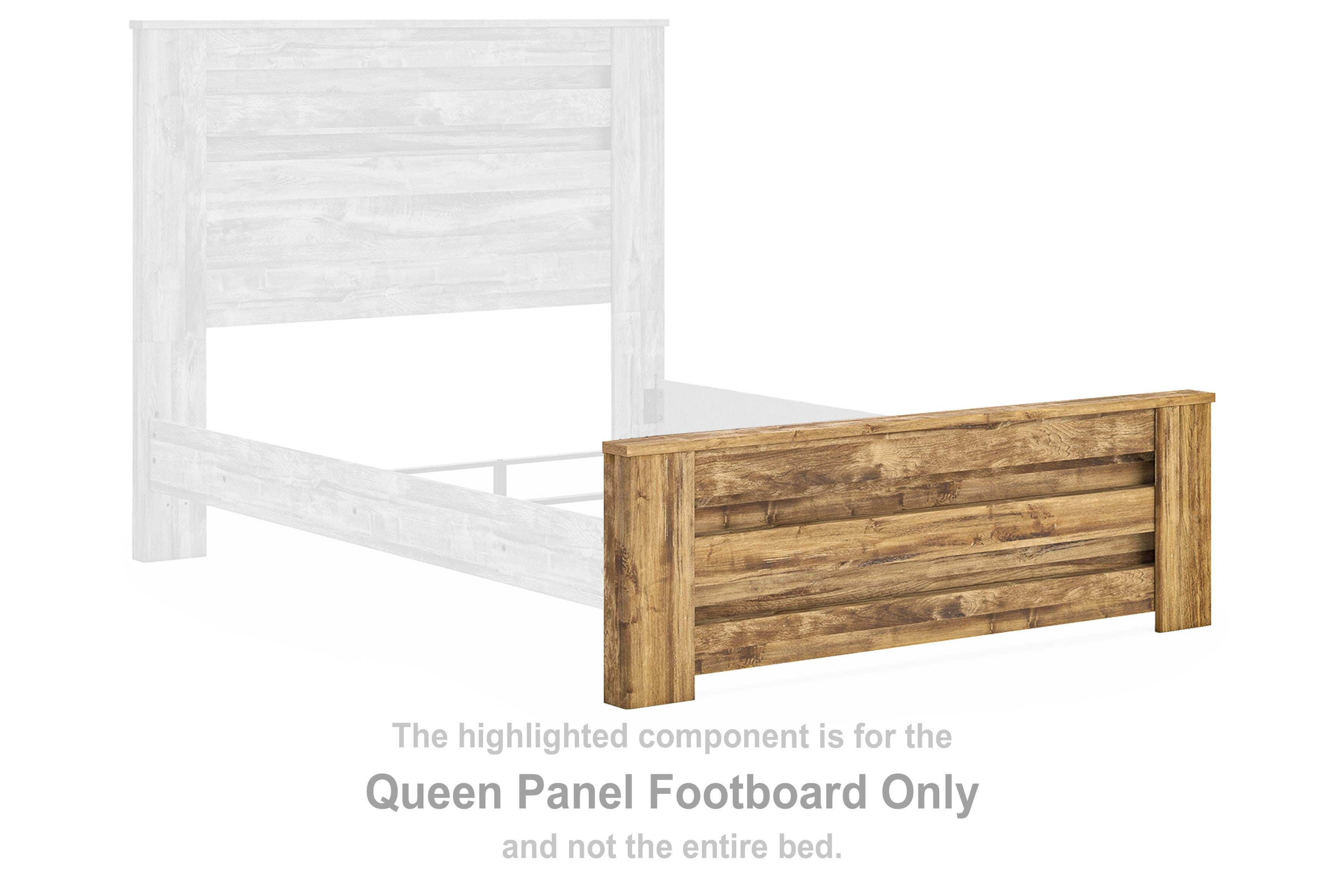 Maystonna – Queen Panel Footboard – Brown