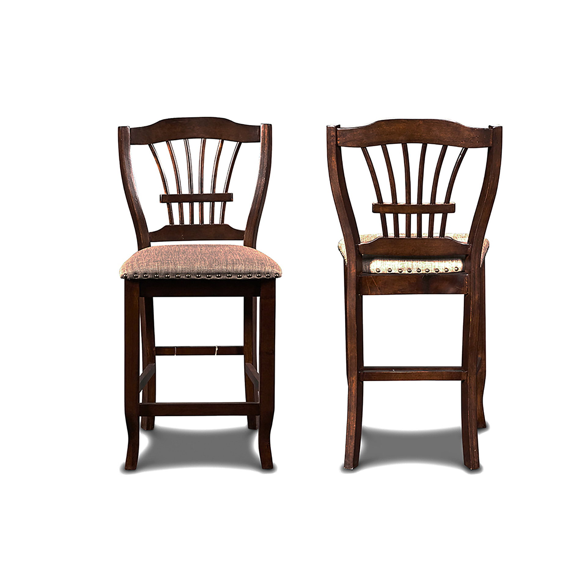 Bixby - Counter Chair (Set of 2) - Espresso, dark brown, view 6