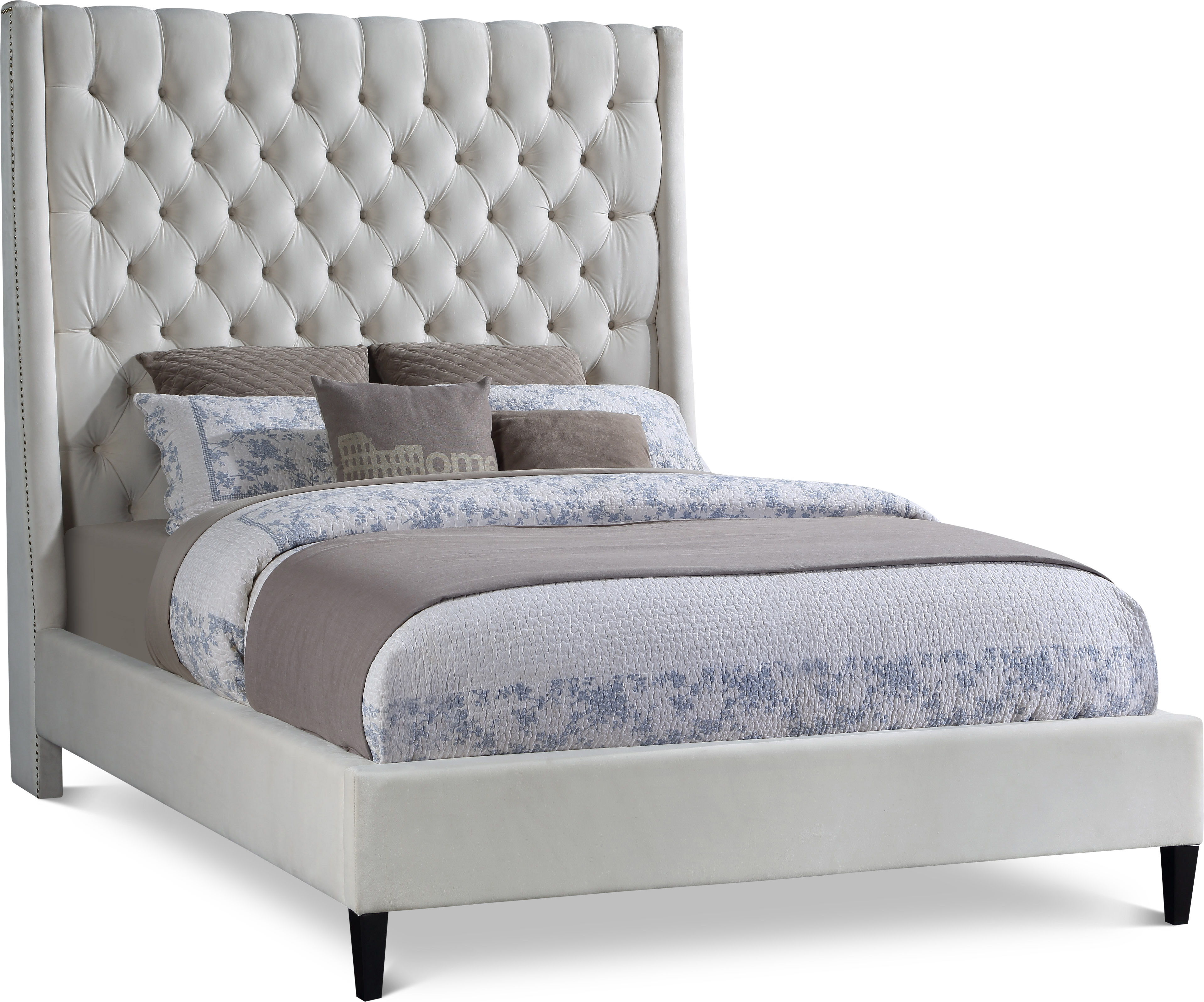Fritz - Queen Bed - Cream