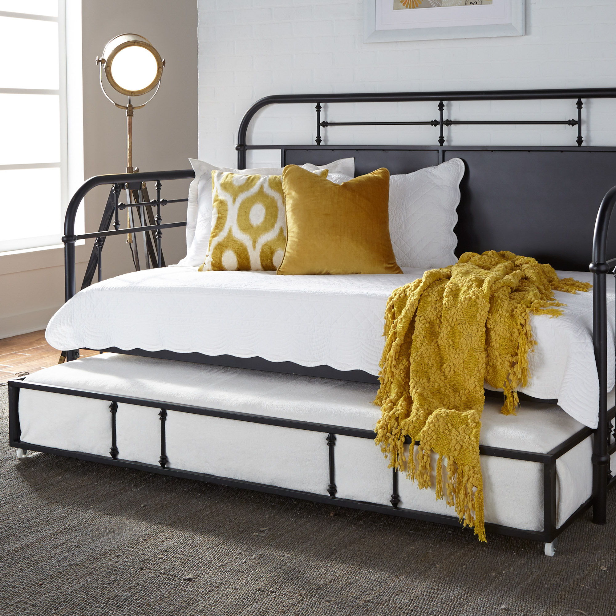 Liberty Furniture Vintage Series - Twin Metal Trundle - Black