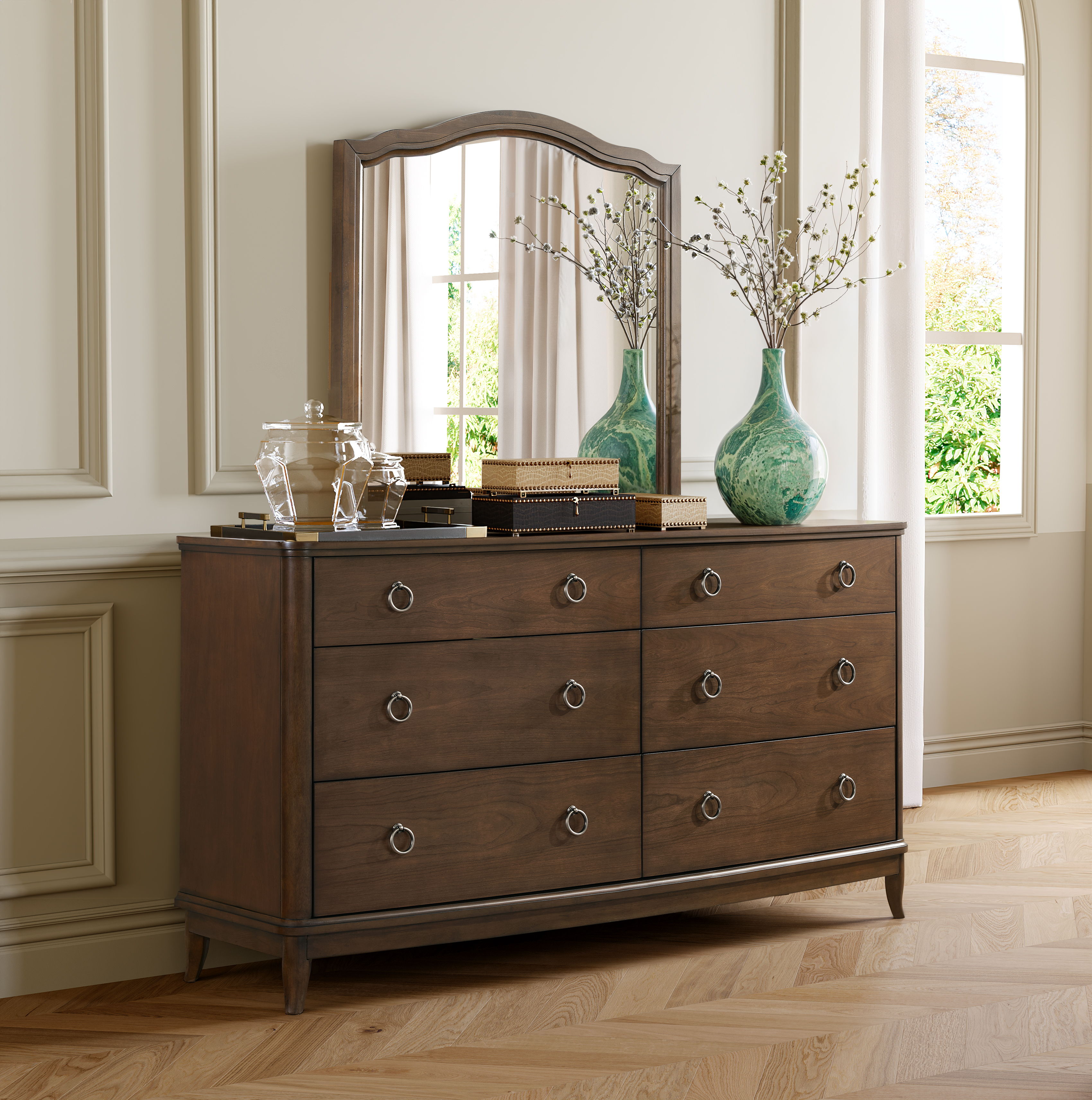 Bellevue - Dresser - Whiskey Brown, dark brown, view 5