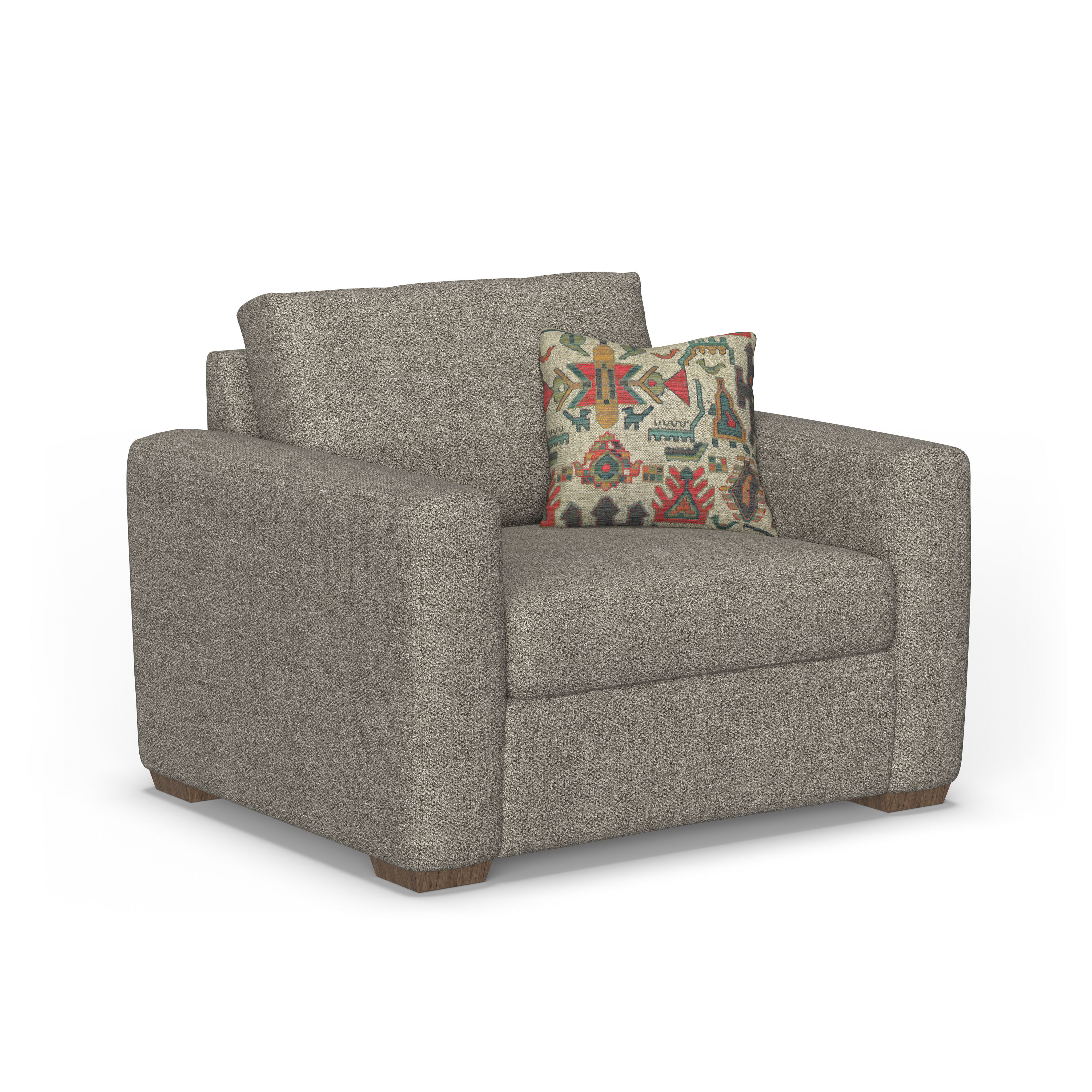 Collins - Fabric Chair, red, view 3