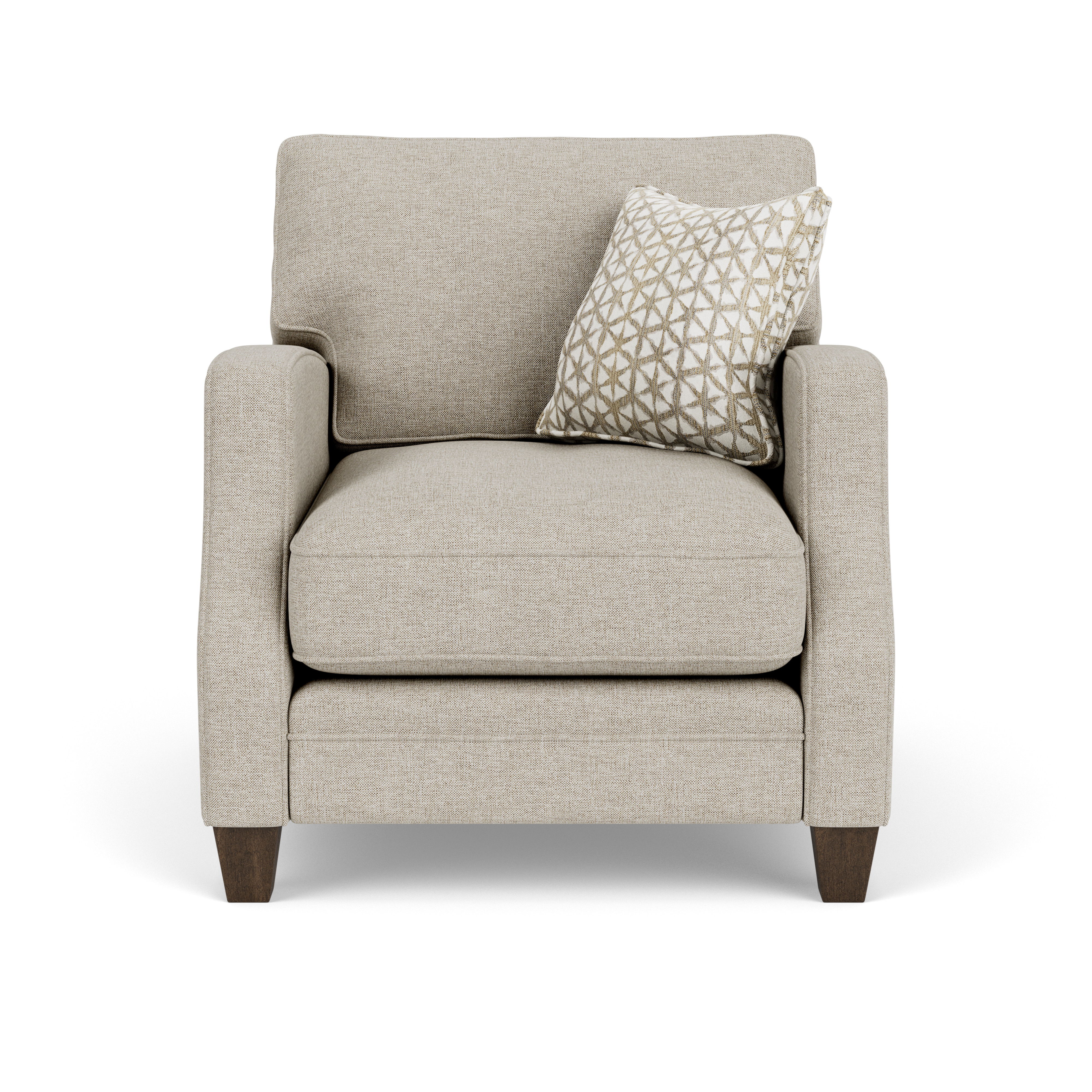 Lennox - Fabric Chair, light gray, view 4