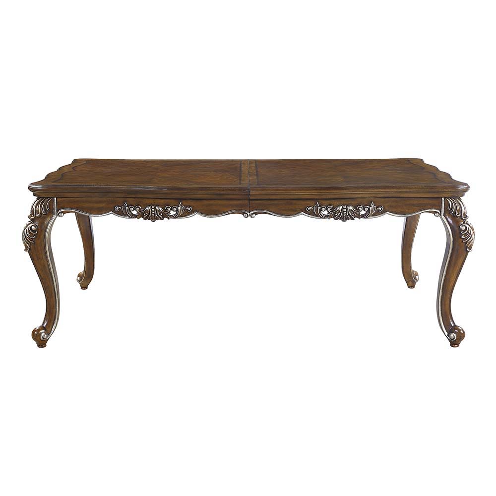 Latisha - Dining Table - Antique Oak, dark brown, view 2