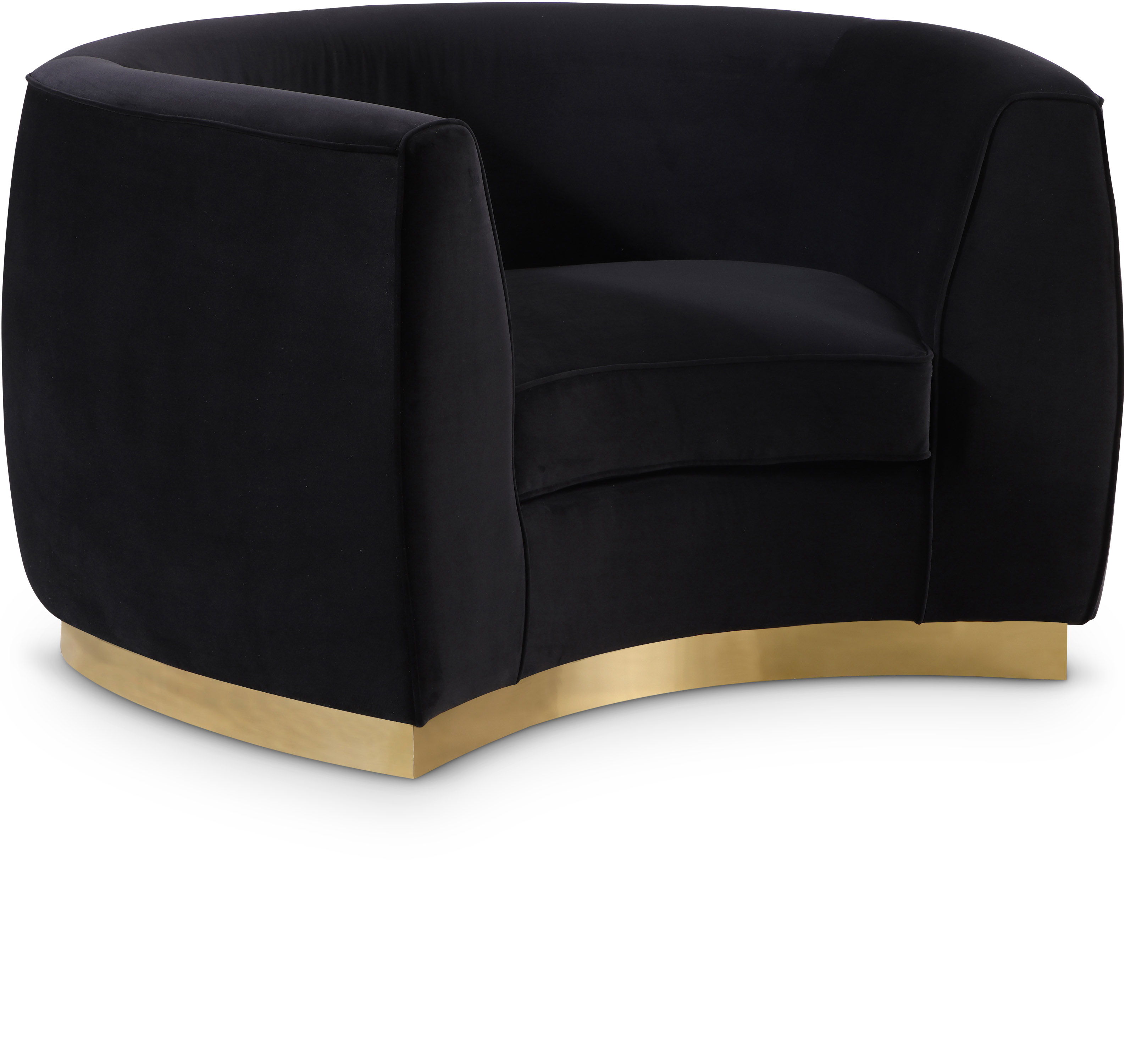 Julian - Chair - Black - Fabric