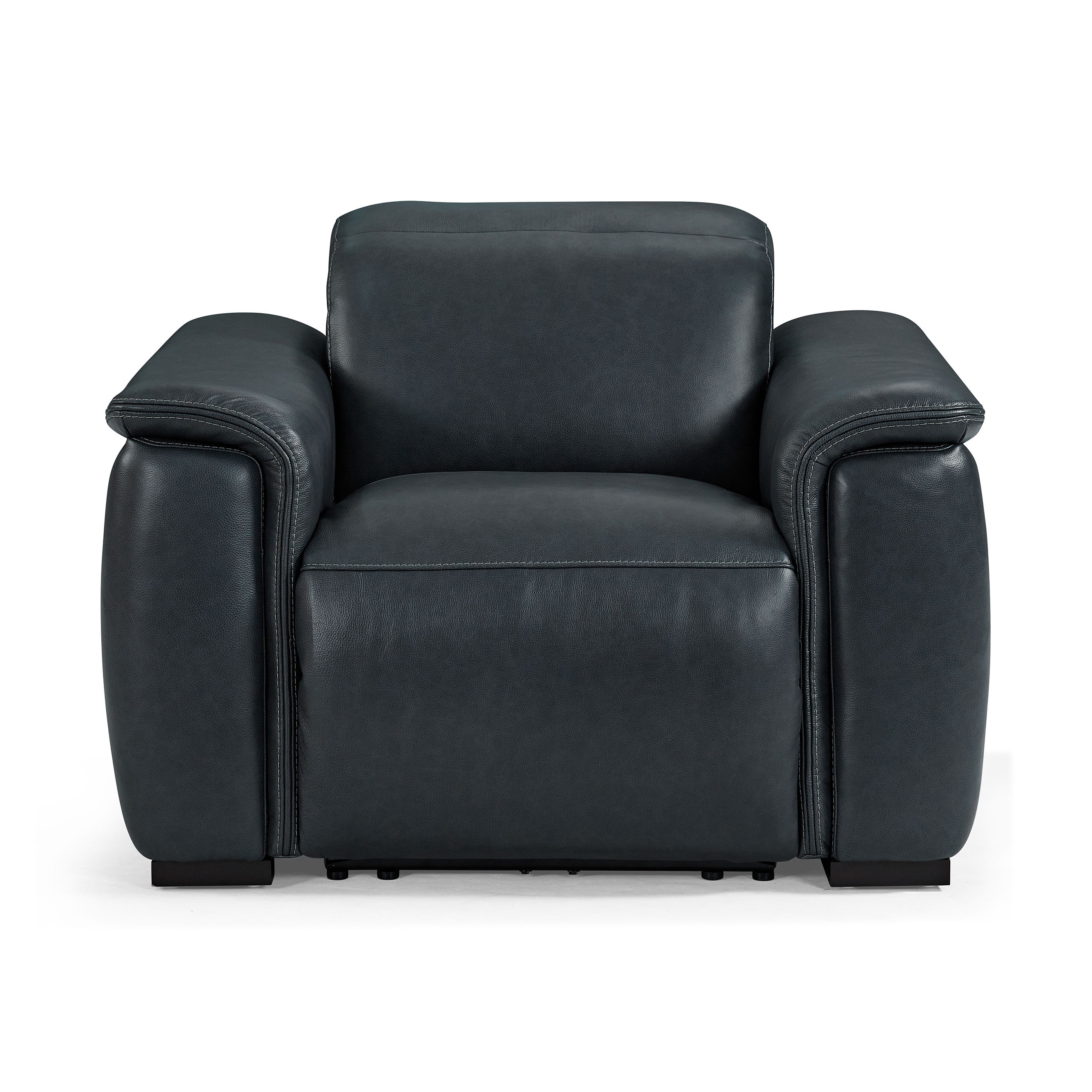 Camden - Power Recliner With Power Headrest - Black, black, view 2