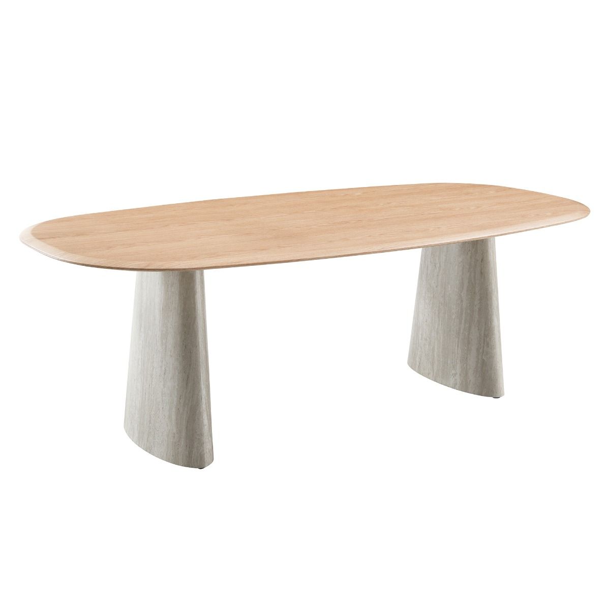 Ogin - Dining Table - Gray, beige, view 2