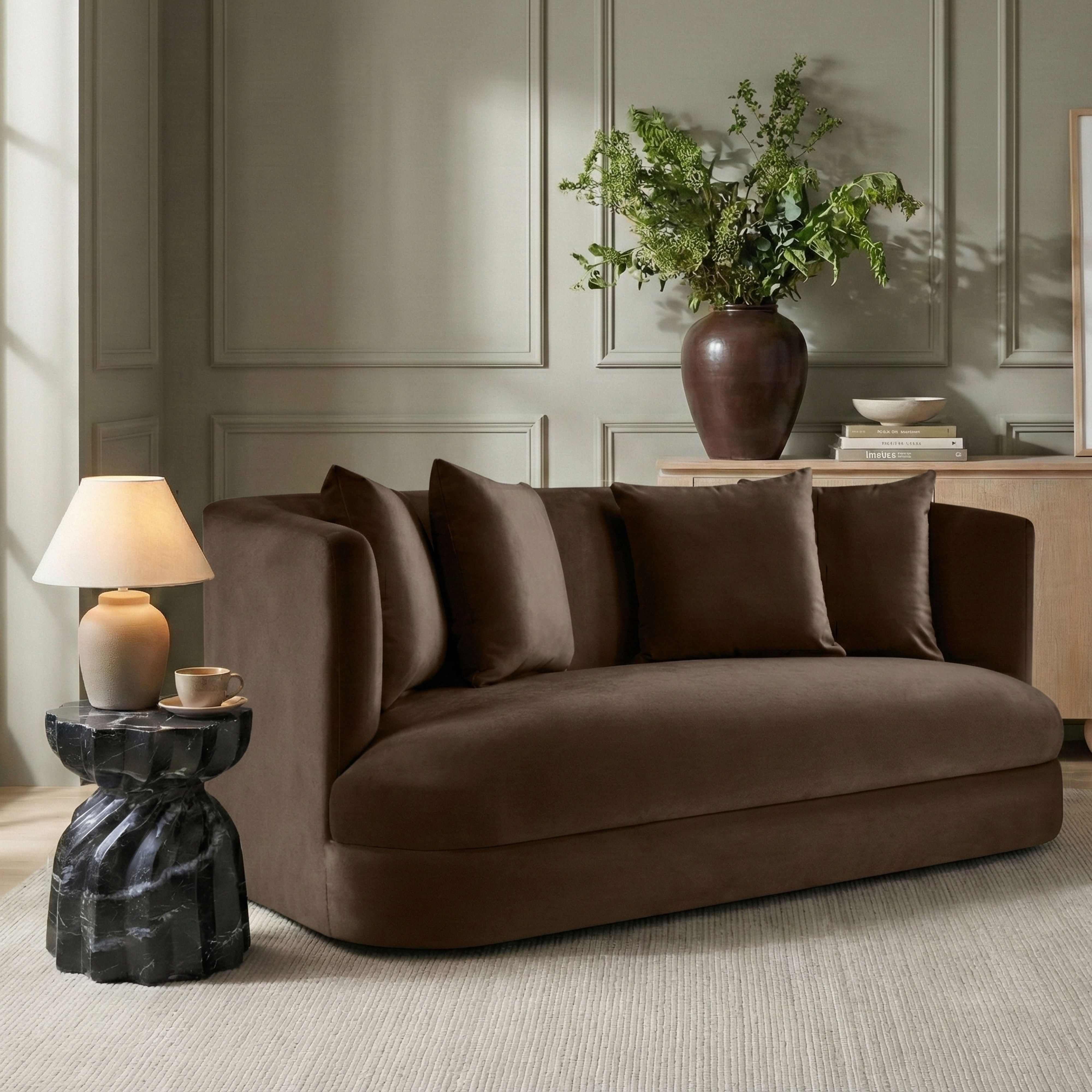 Alder - Loveseat - Brown