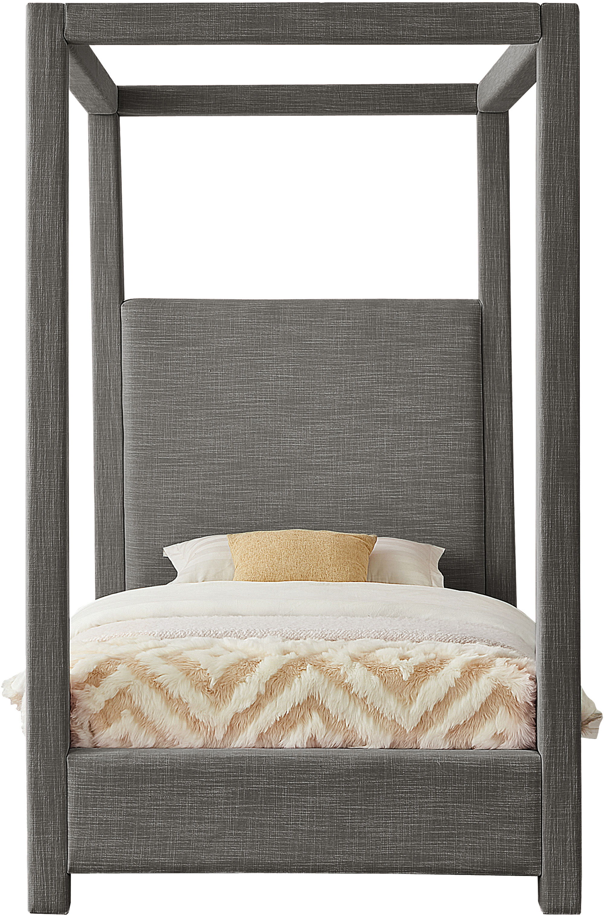 Emerson - Twin Bed - Gray