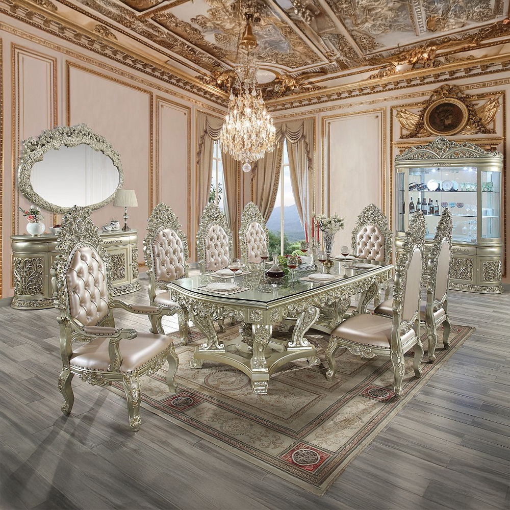 Sorina - Dining Table - Antique Gold, beige, view 6