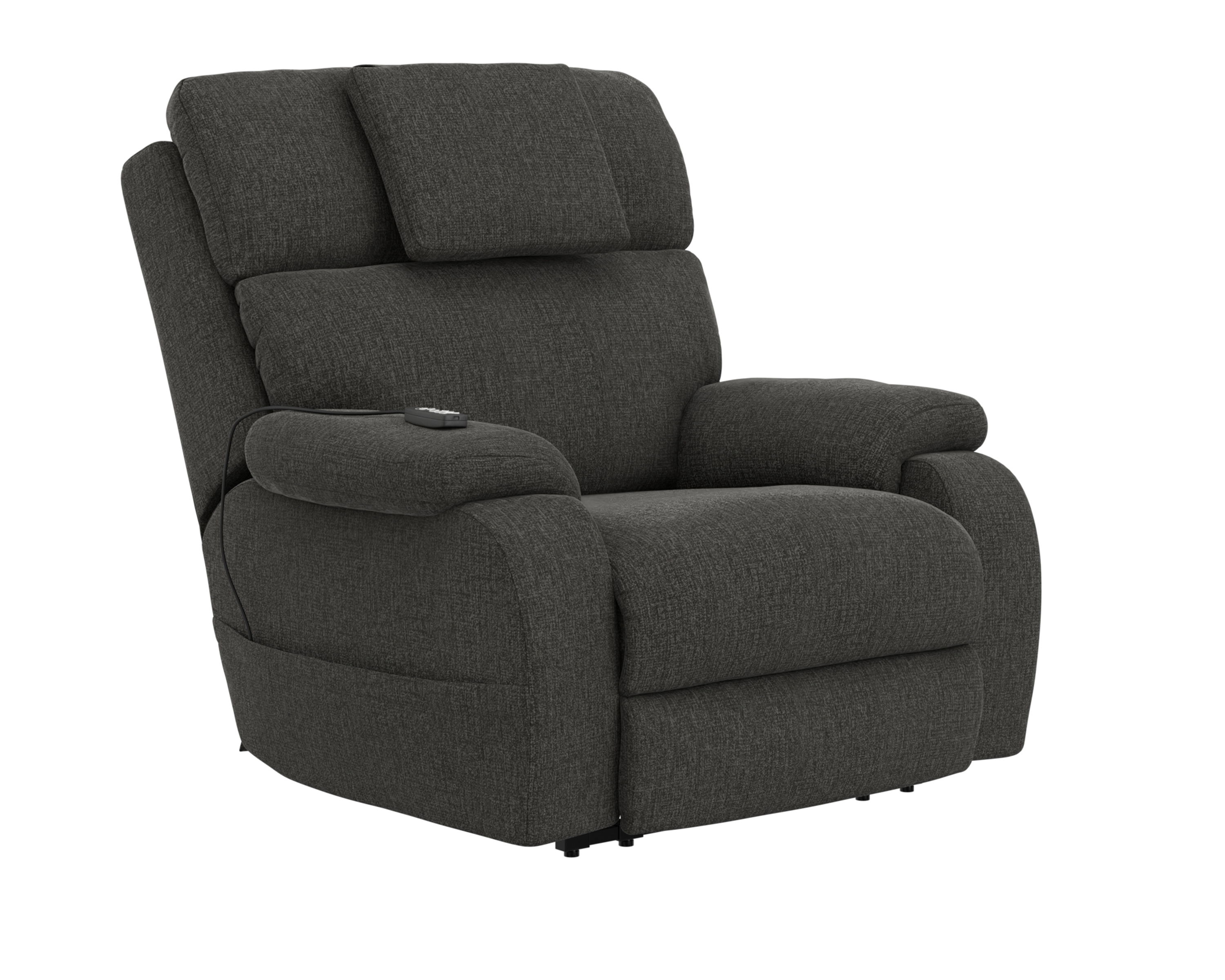 Snoozer - Power Lift Power Headrest Lay Flat Recliner With CR3 Heat / Massage / Zero Gravity - Dolphin