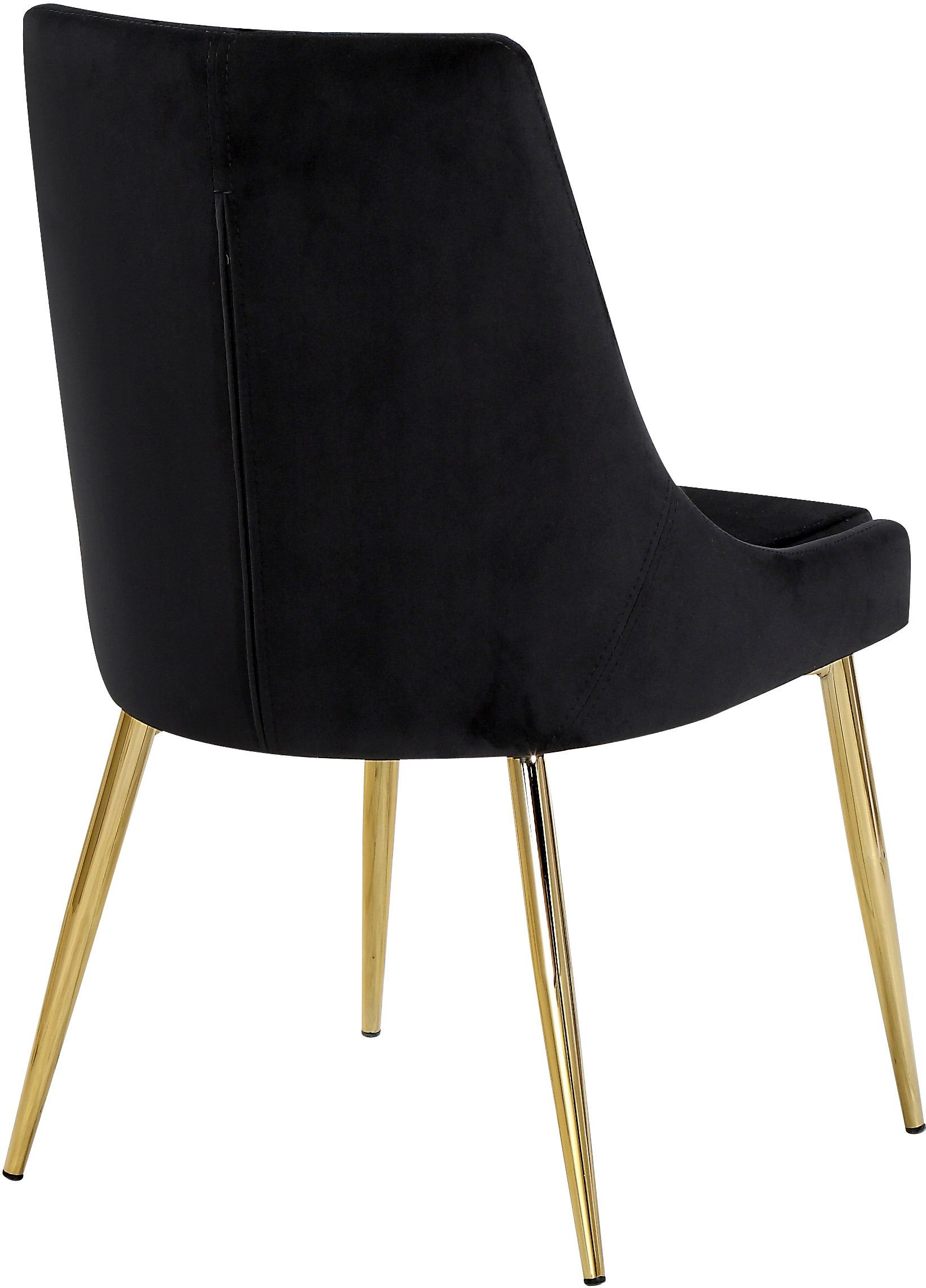 Karina - Fabric Dining Chair (Set of 2) - Black