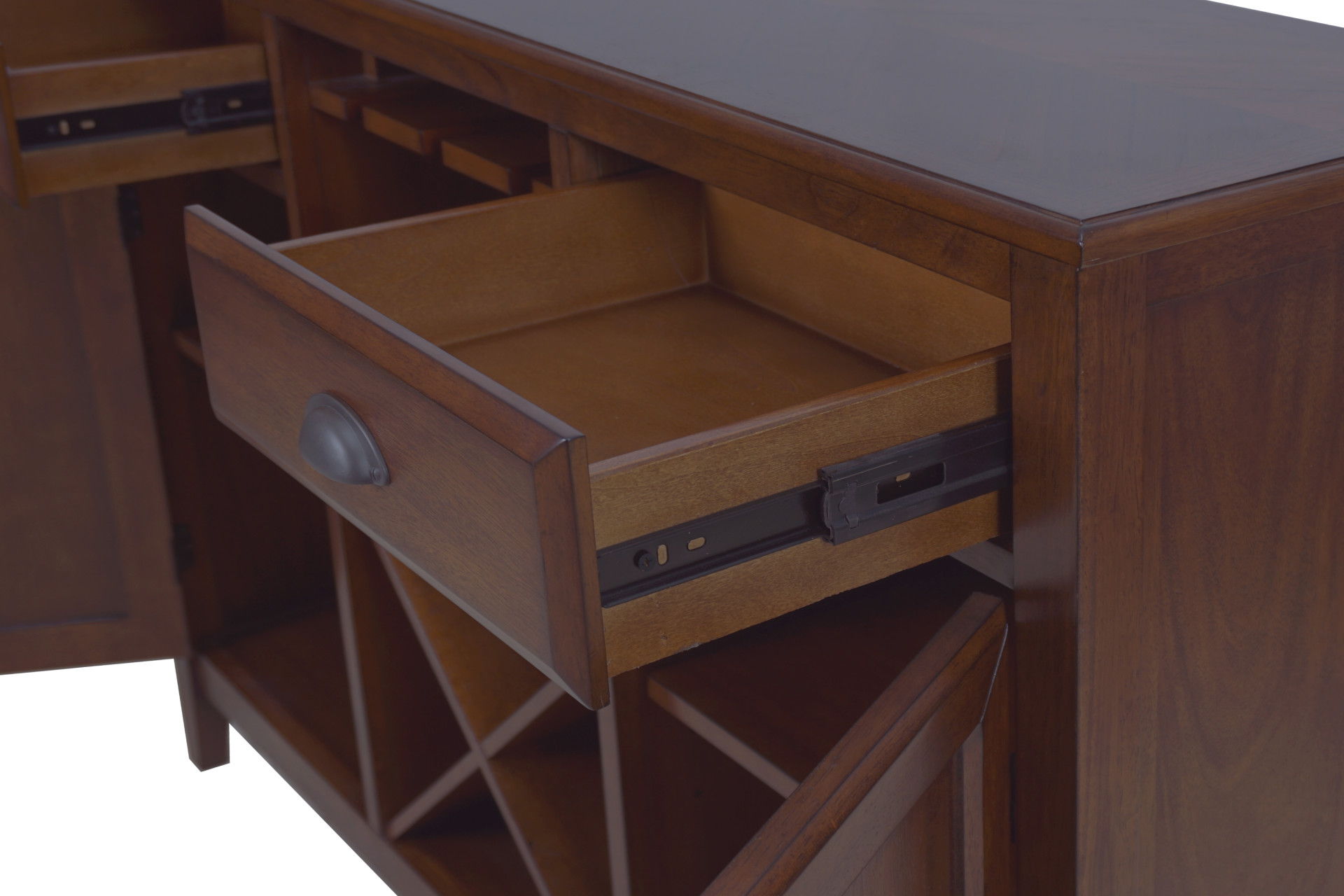 Bixby - Server - Espresso, dark brown, view 6