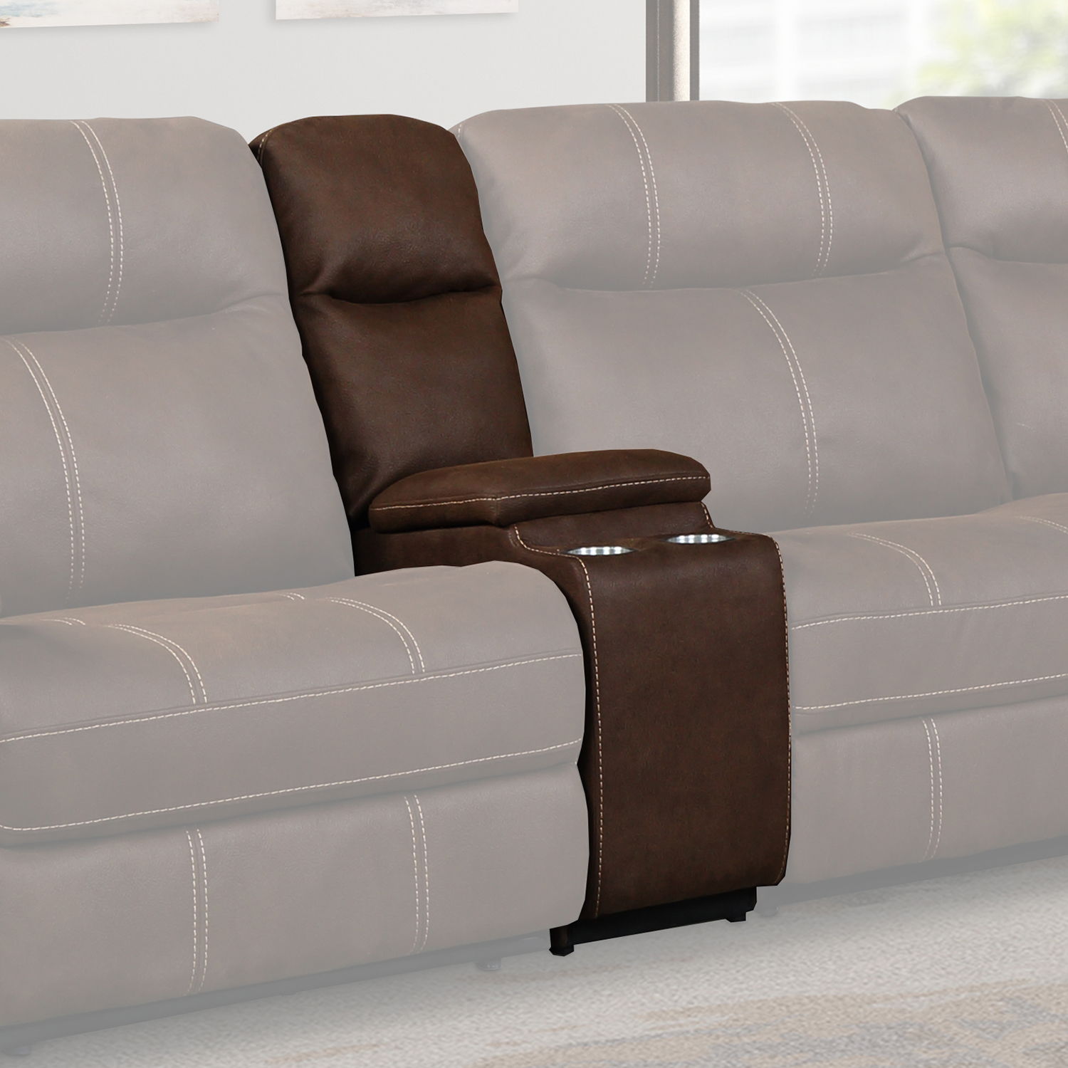 Parker House Mason - Entertainment Console - Dark Kahlua