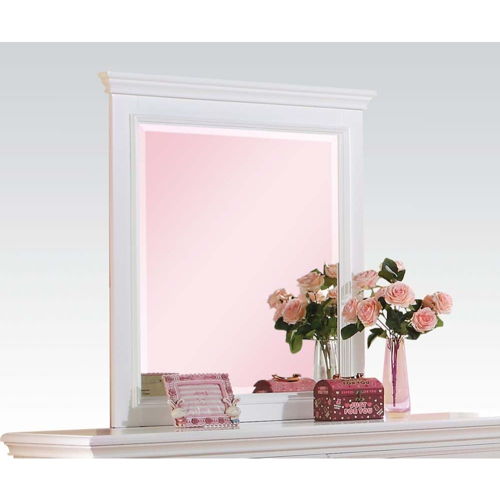 Lacey - Mirror - White, white
