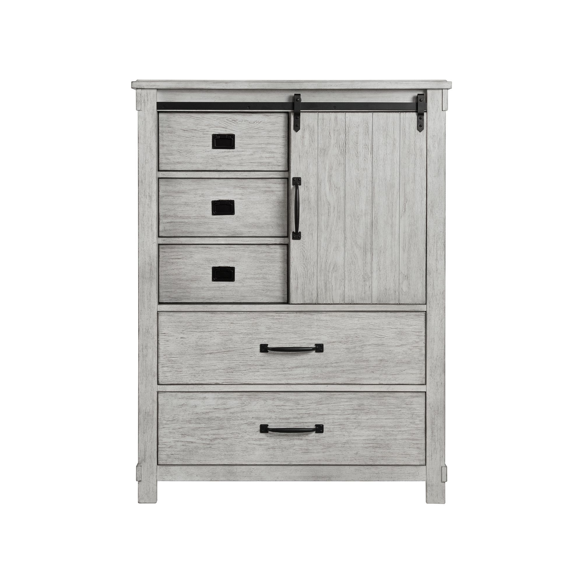 Scott - 5-Drawer Gentlemen Chest - White