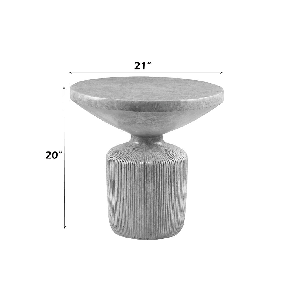 Laddie - End Table - Weathered Gray, gray, view 5