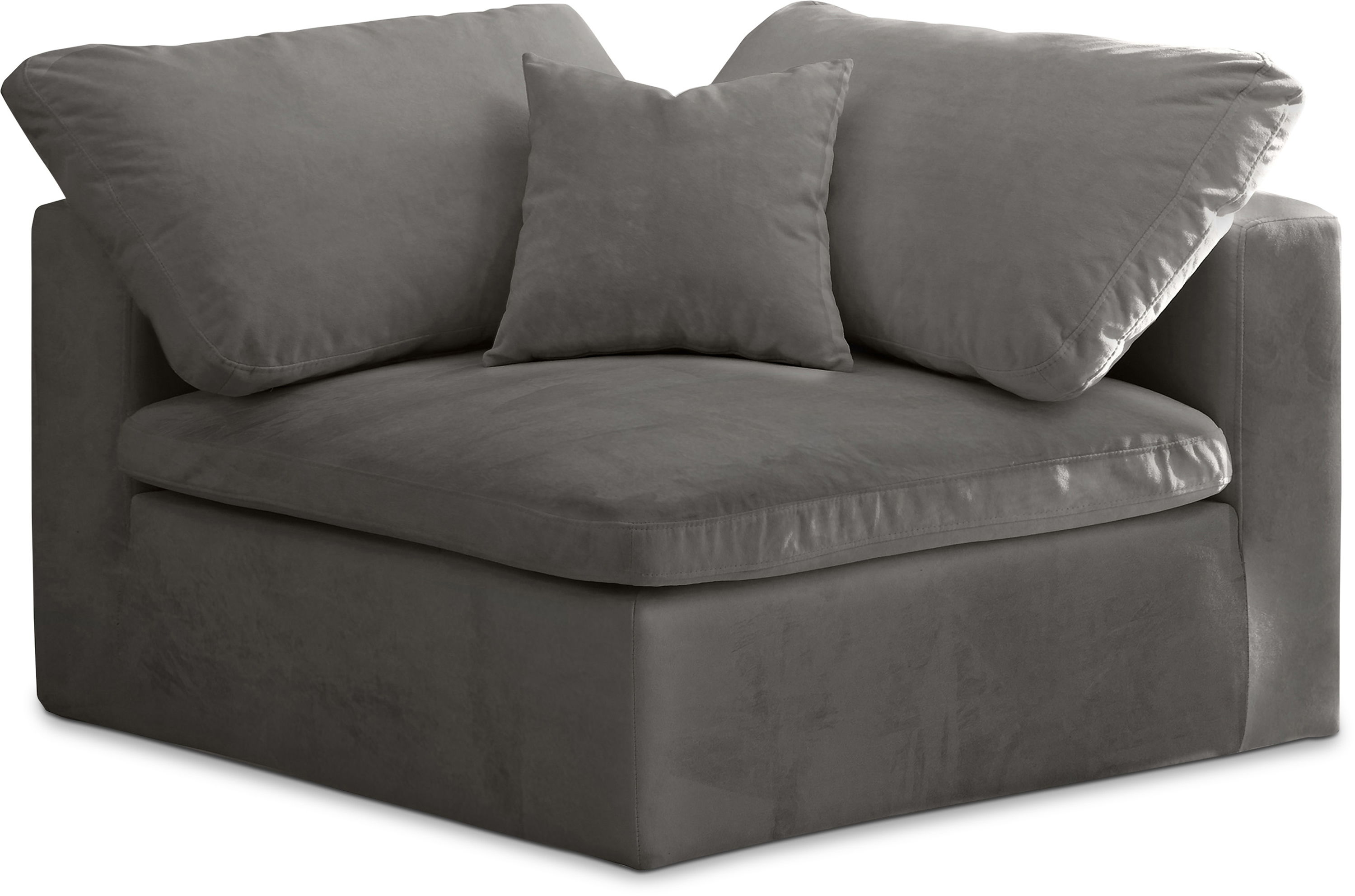 Cozy - Corner Chair - Gray