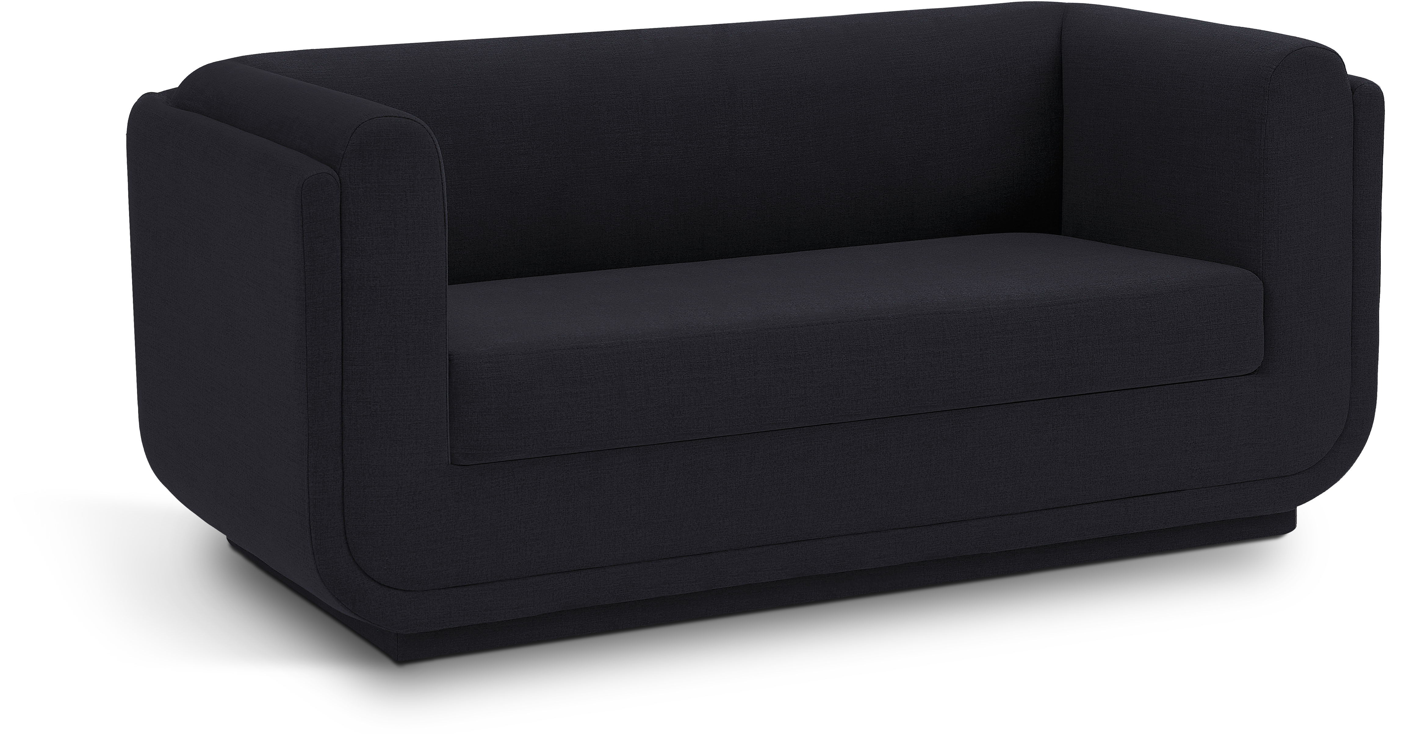 Kimora - Loveseat - Black