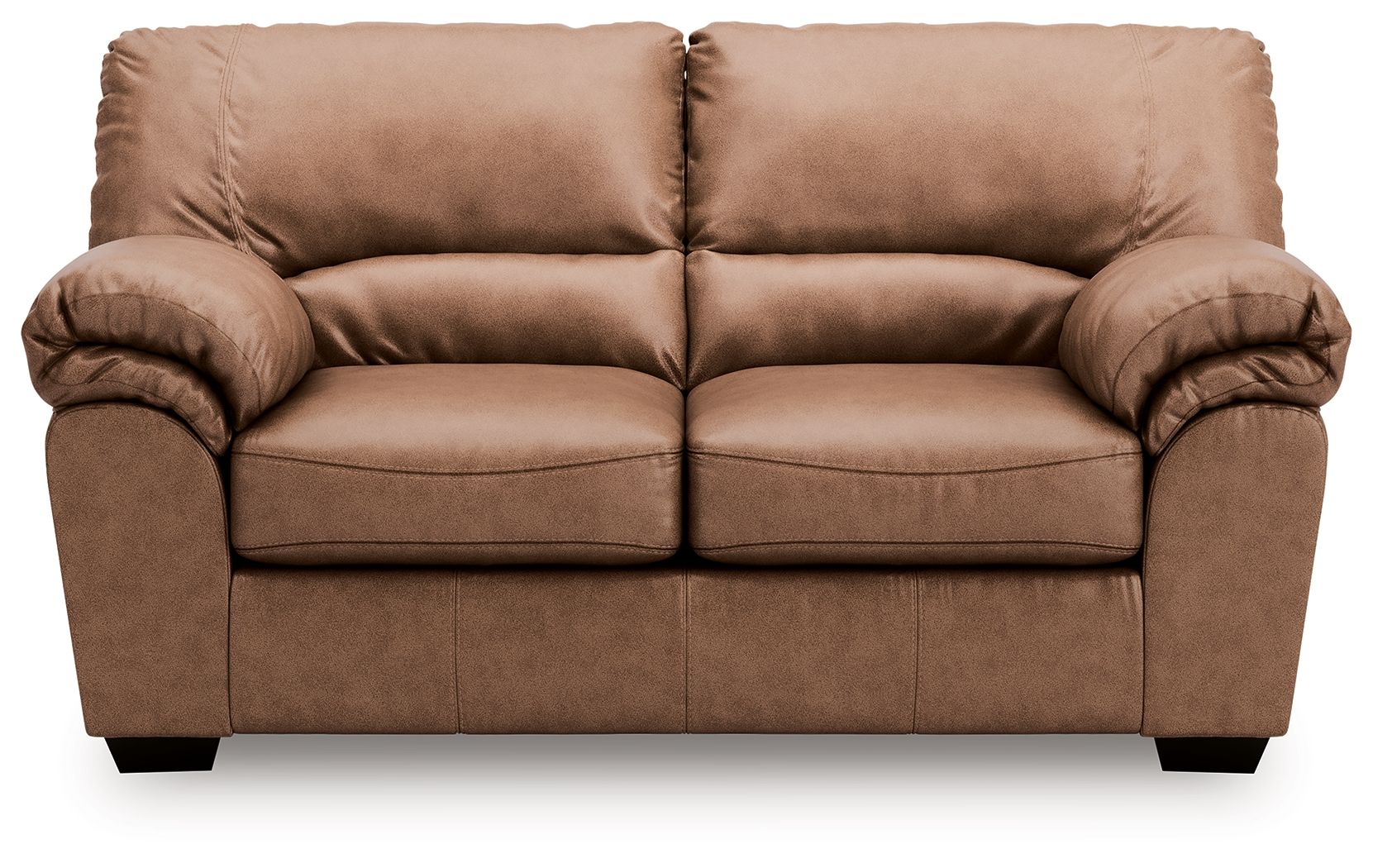 Ashley Furniture WillowBend - Loveseat - Caramel - Image 3
