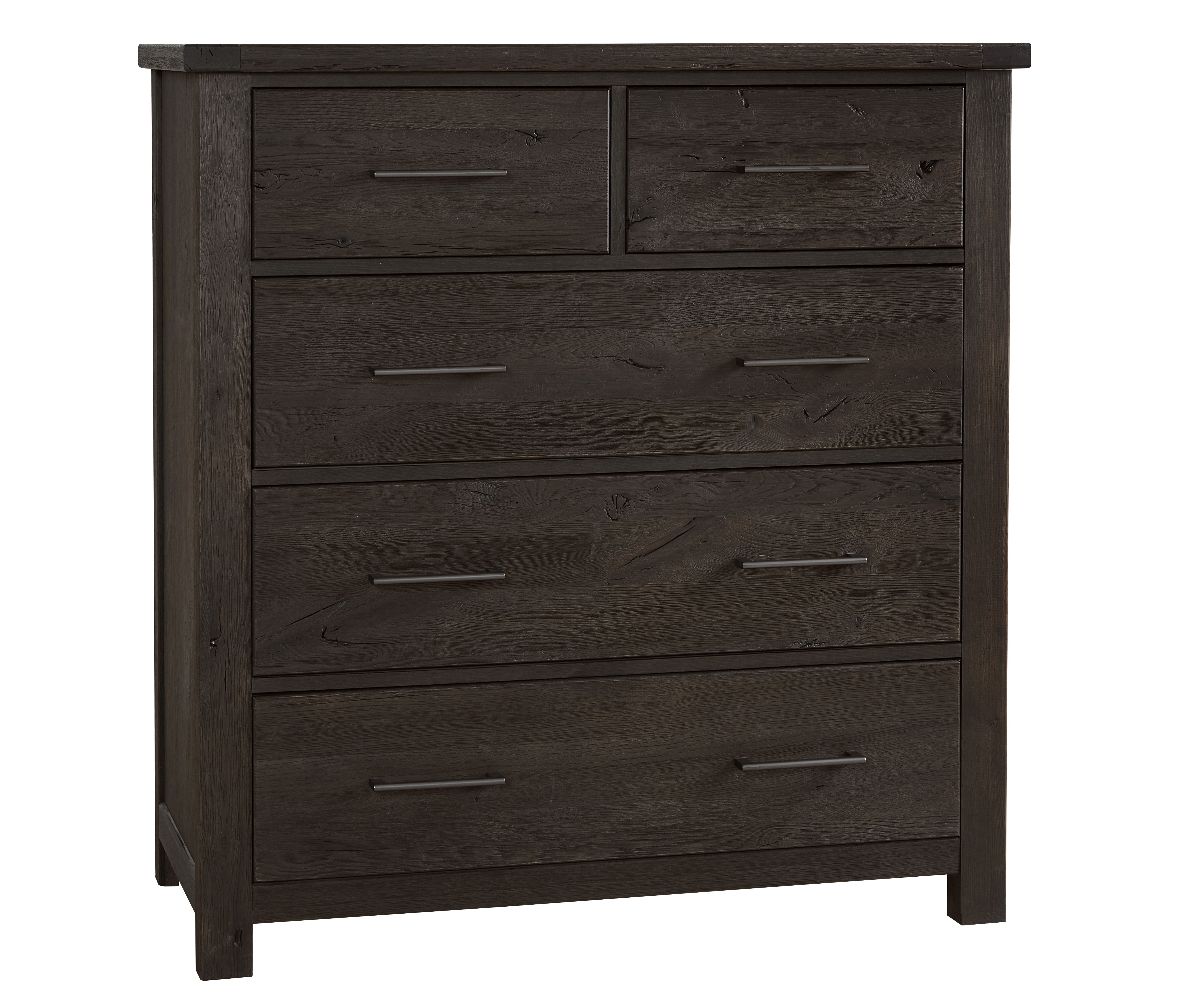 Vaughan-Bassett Dovetail - 5-Drawer Standing Dresser - Java