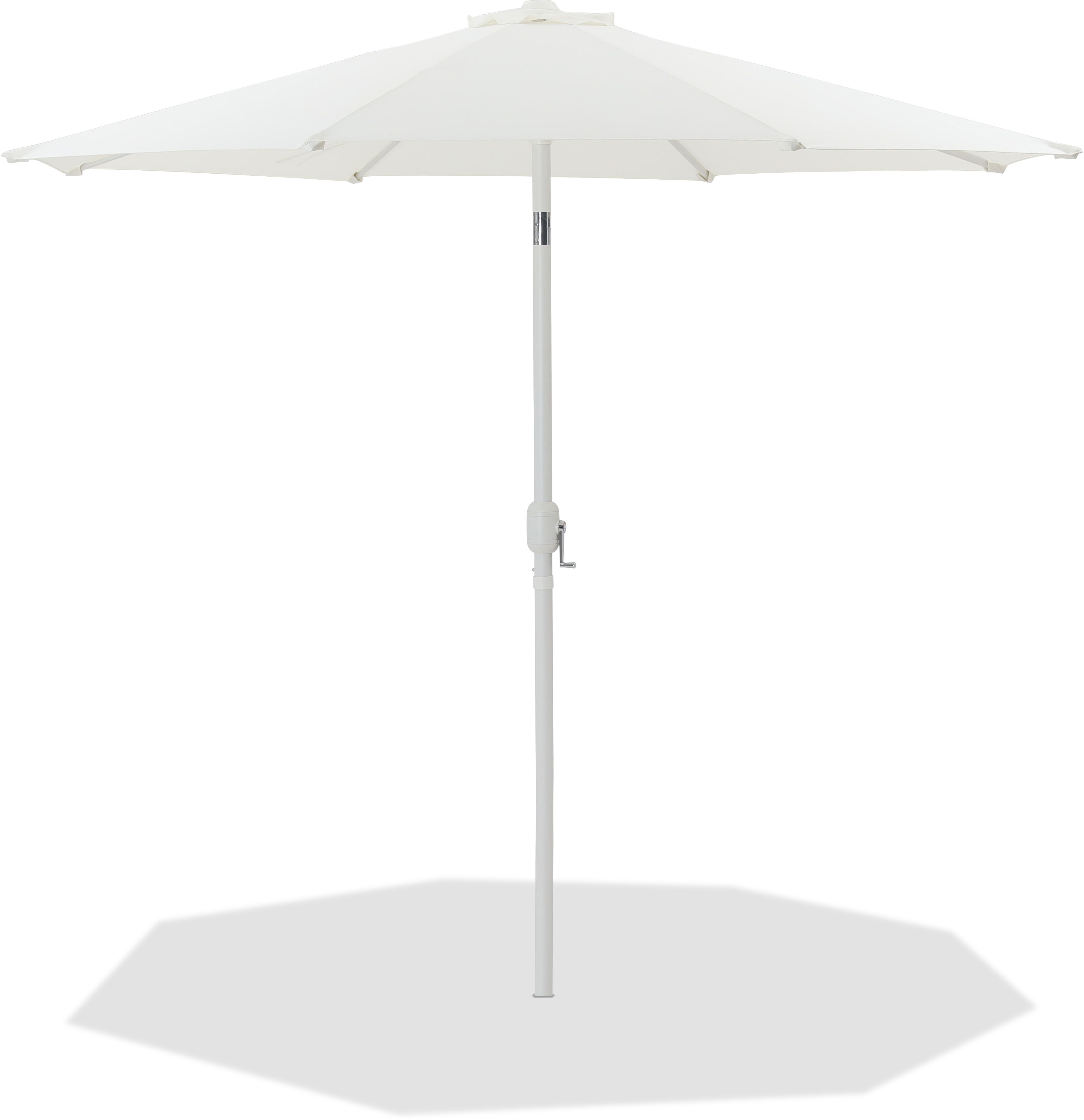 Fiji - Patio Umbrella With White Pole - White