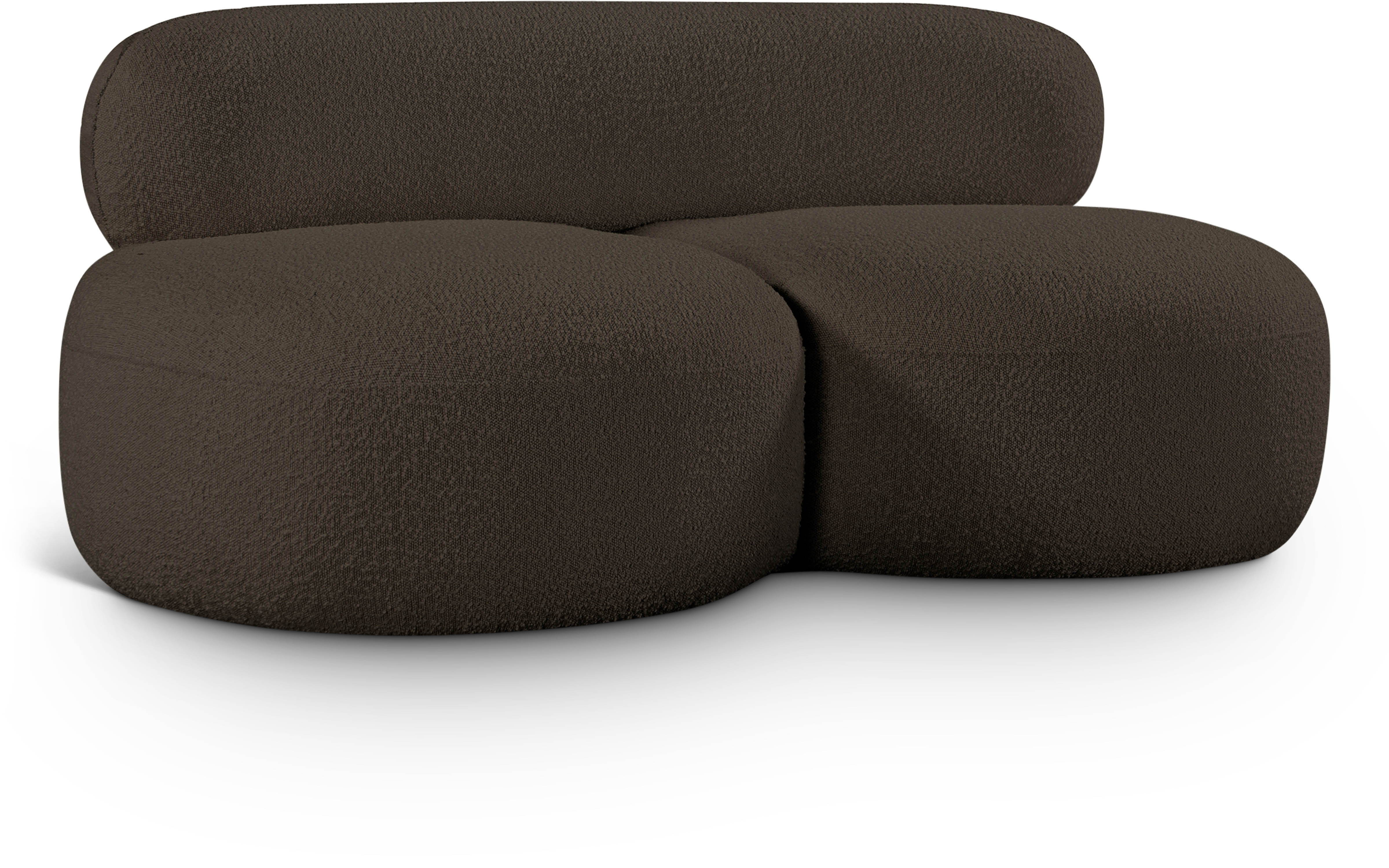 Venti - Loveseat - Brown