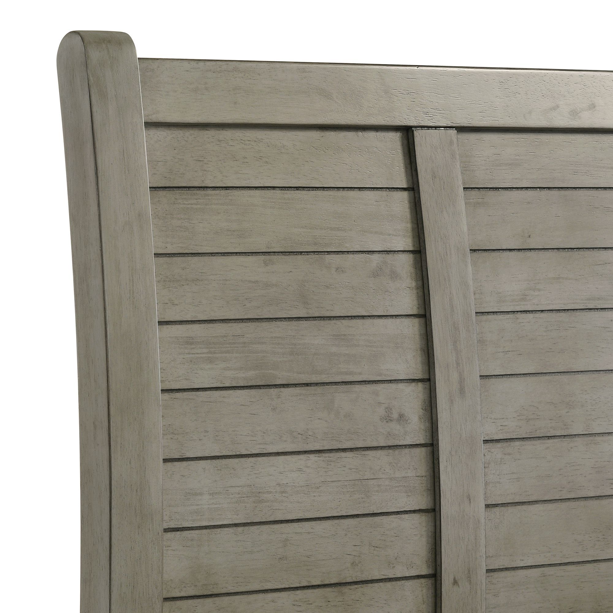 Sullivan - Queen Storage 4 Piece Bedroom Set With 2 Nightstands & Dresser - Drift Gray