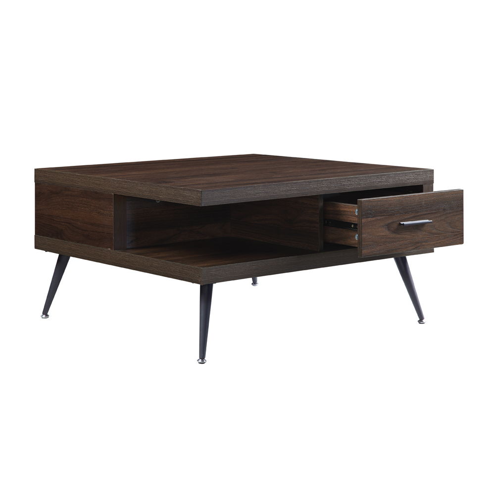Harel - Coffee Table - Walnut, dark brown, view 3