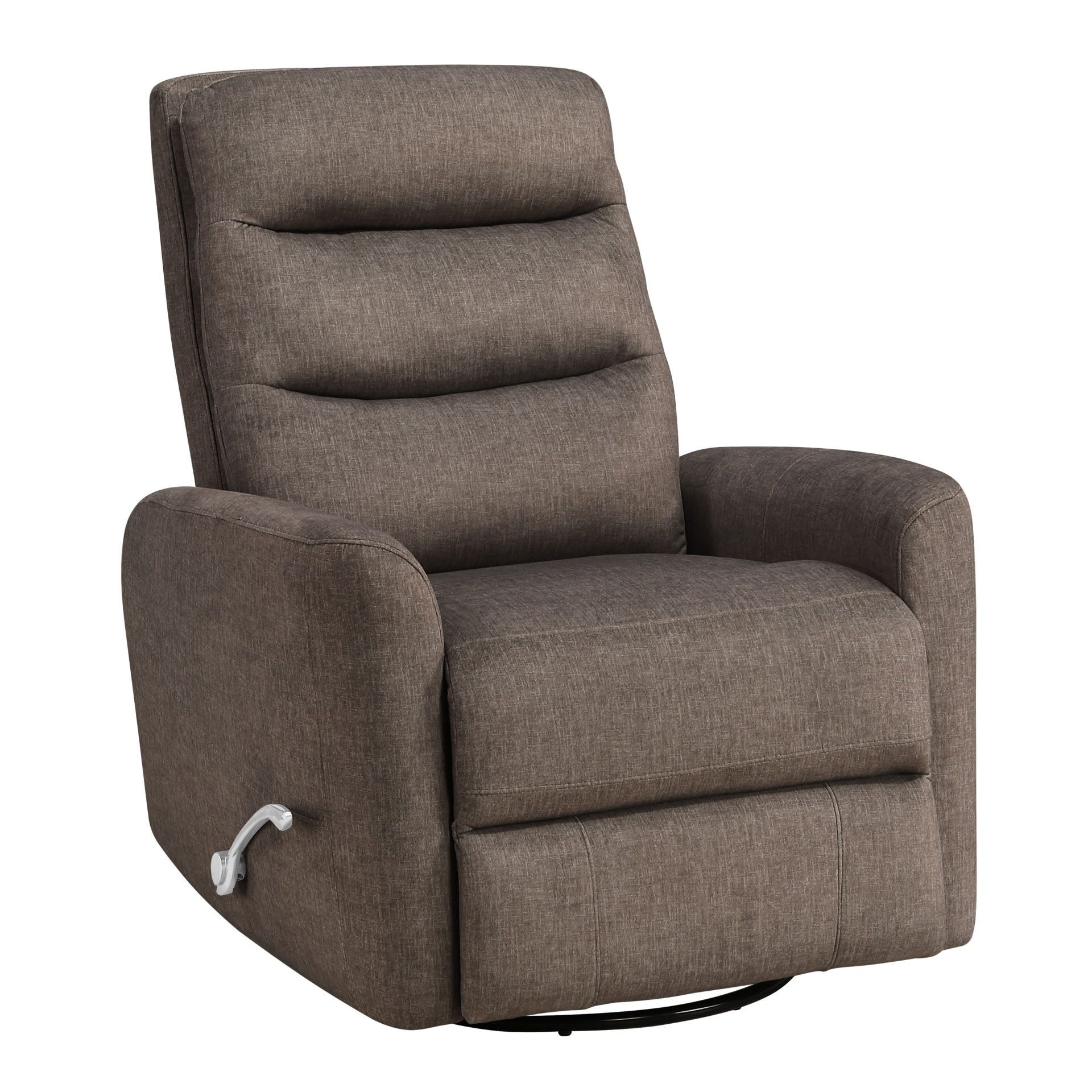 Takami - Swivel Recliner - Chocolate Poly