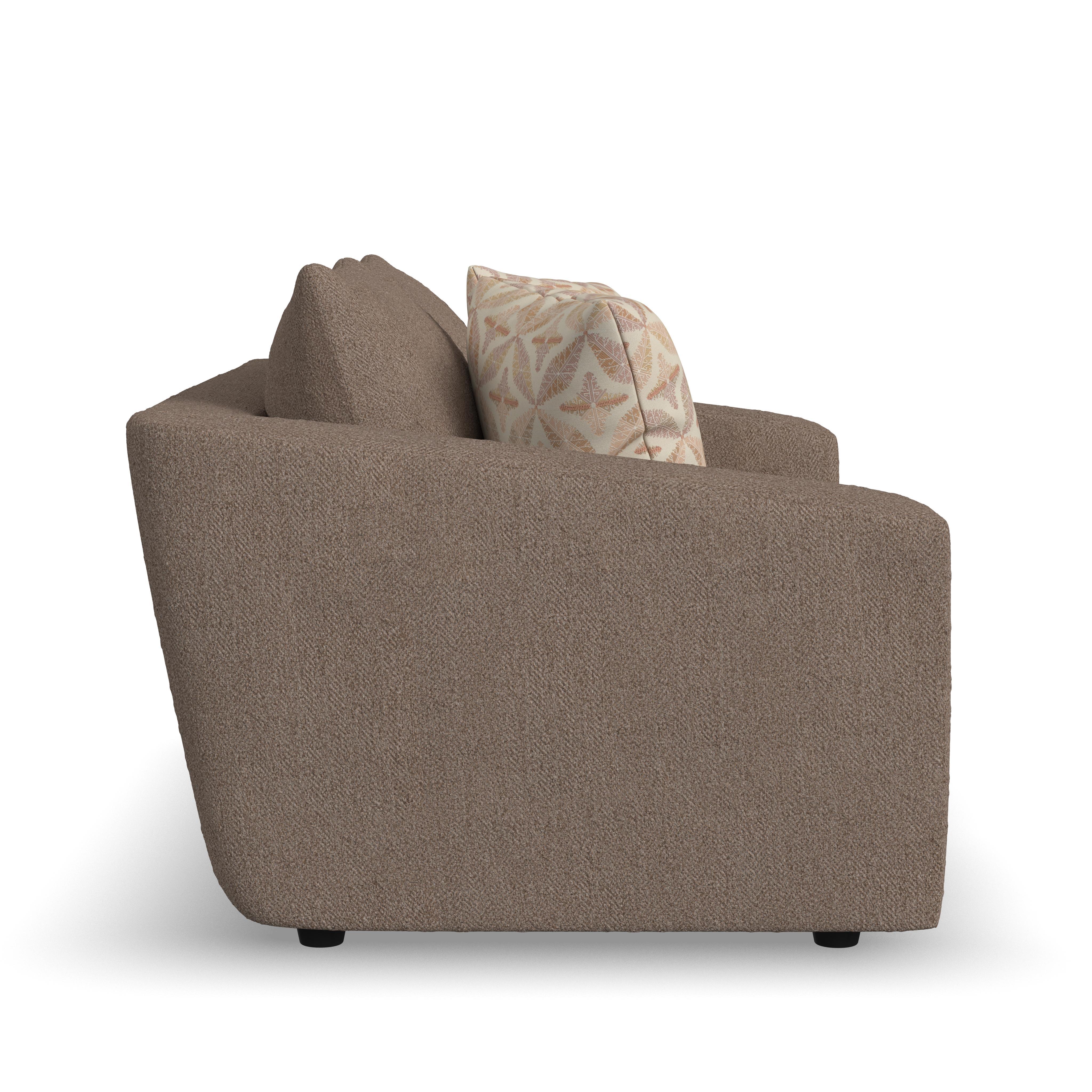 Chevy - Fabric Loveseat - Brown, light brown, view 6