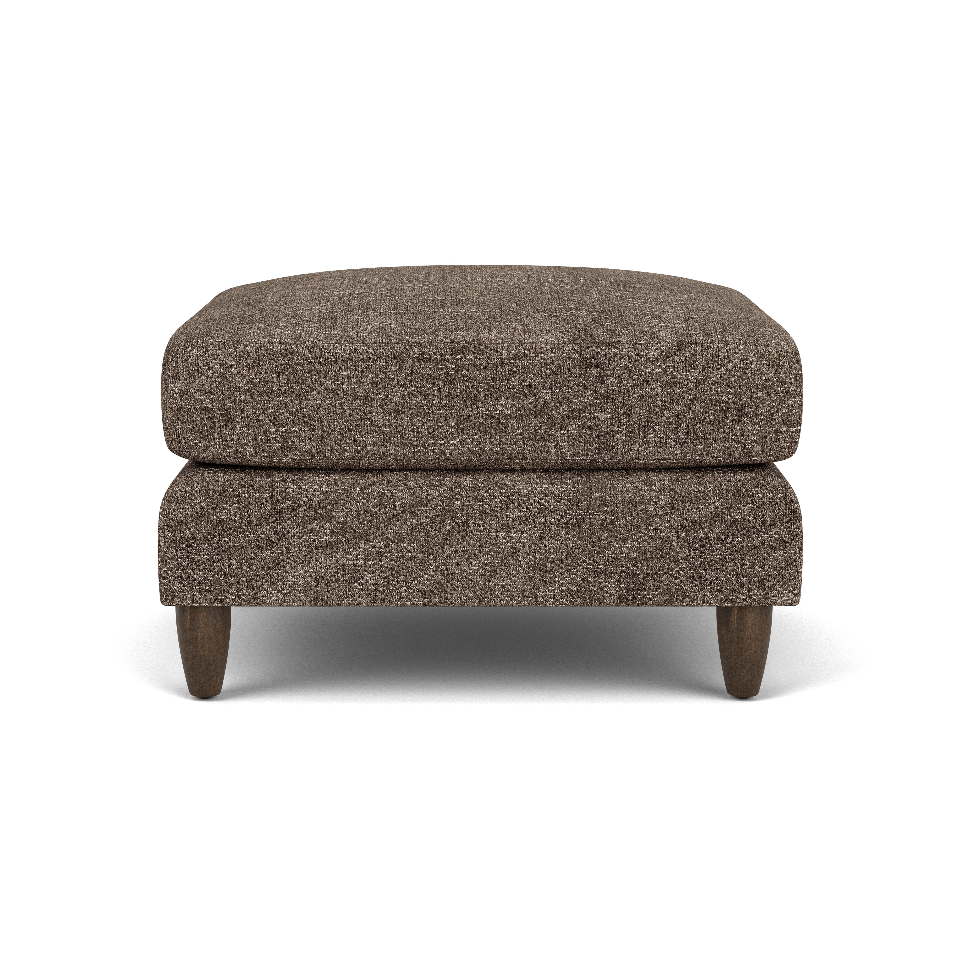 Thomas - Fabric Ottoman, gray, view 6