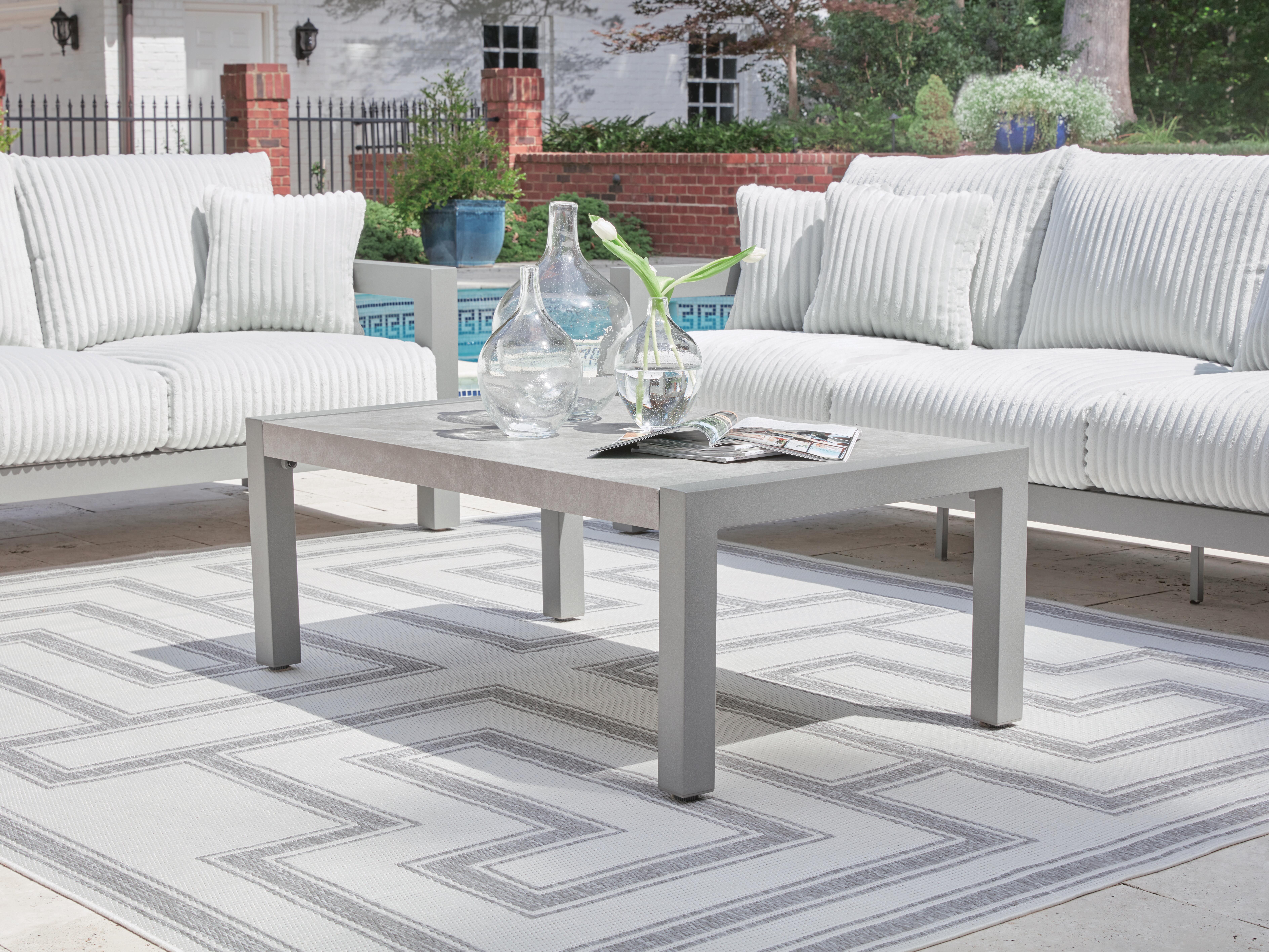 Hurley Park - Rectangular Cocktail Table - Gray