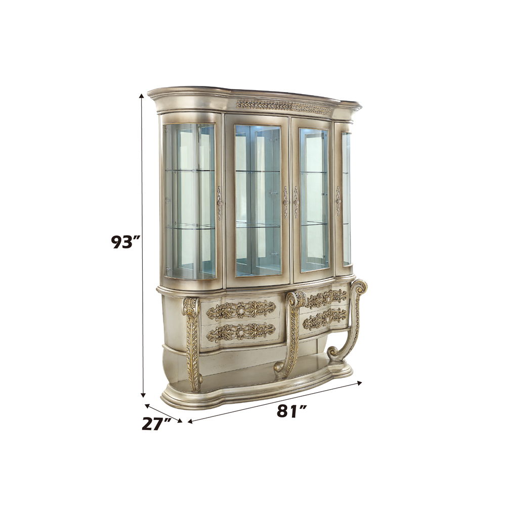 Danae - Curio - Champagne & Gold, beige, view 4