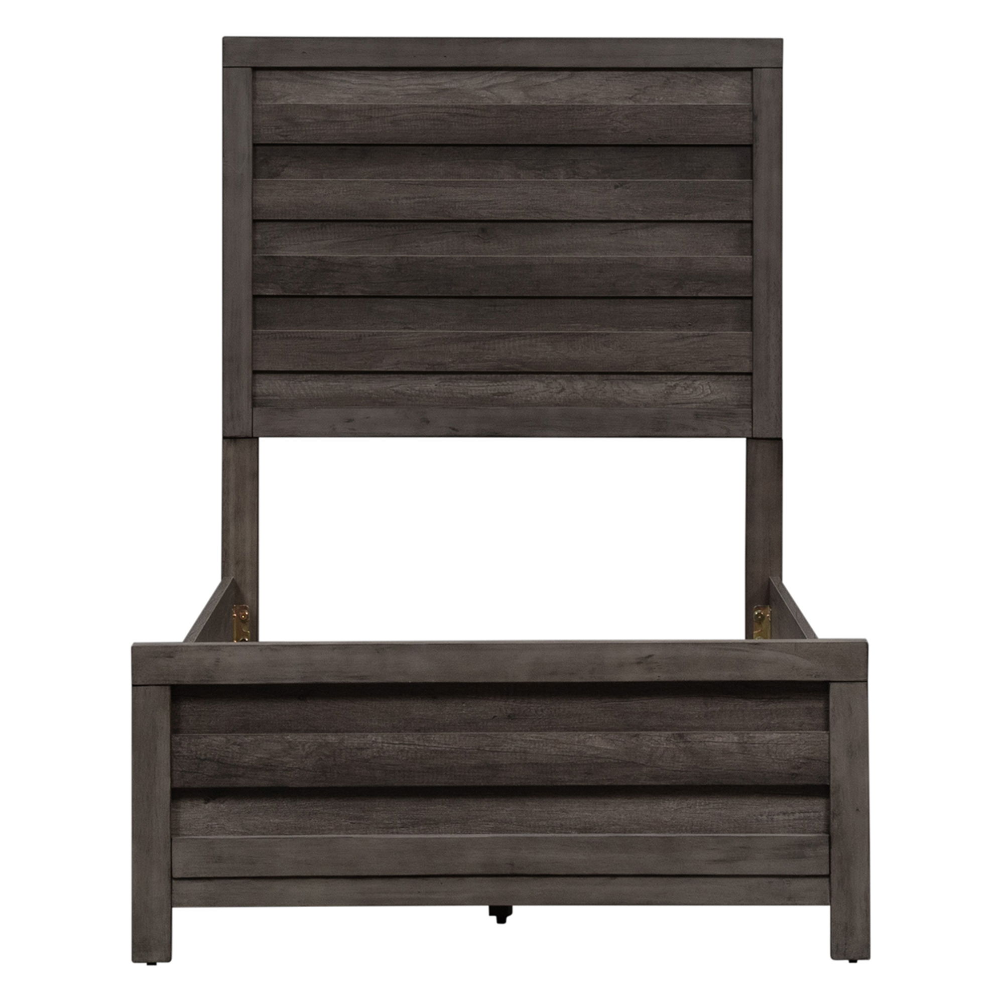 Liberty Furniture Tanners Creek - Twin Panel Bed - Dark Gray