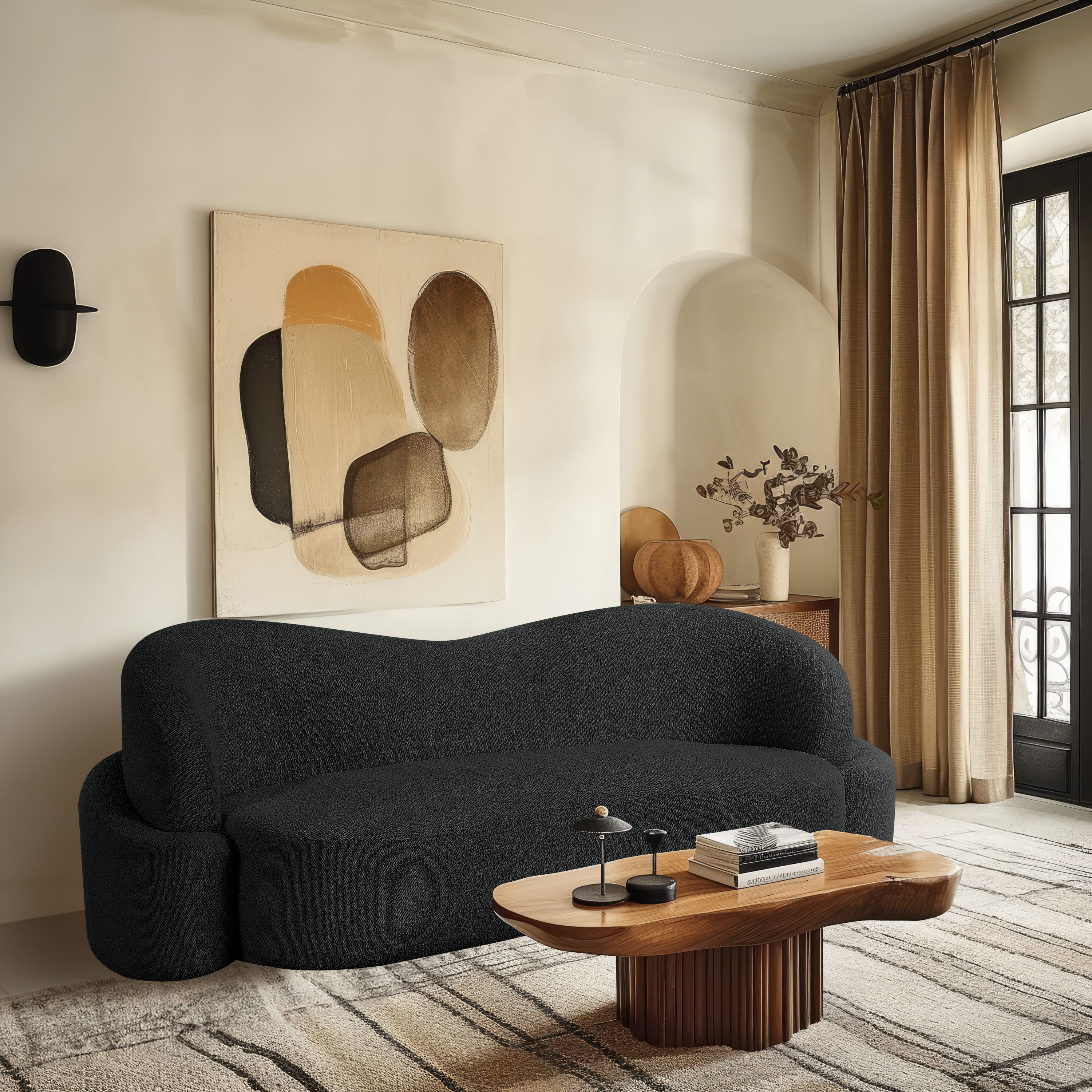 Principessa - Sofa - Black