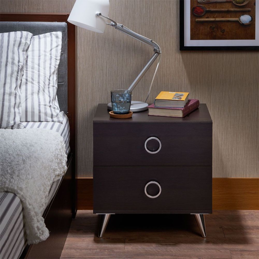 Elms - Accent Table - Espresso, dark brown, view 4