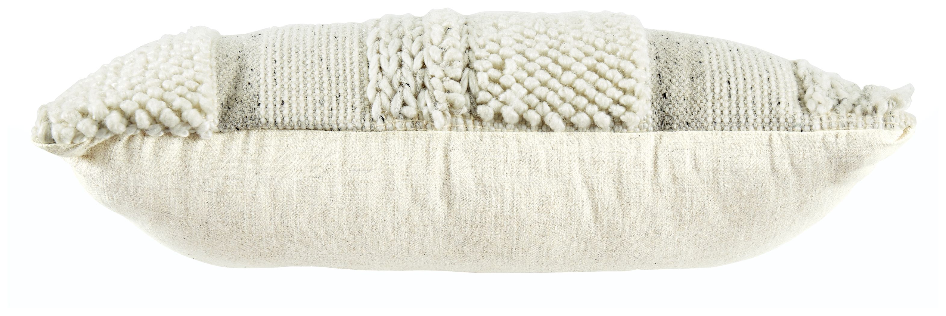 Standon - Pillow - Gray / White