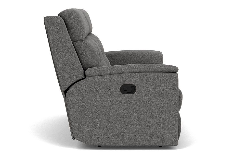 Mason - Transitional Fabric Reclining Loveseat, light brown, view 5