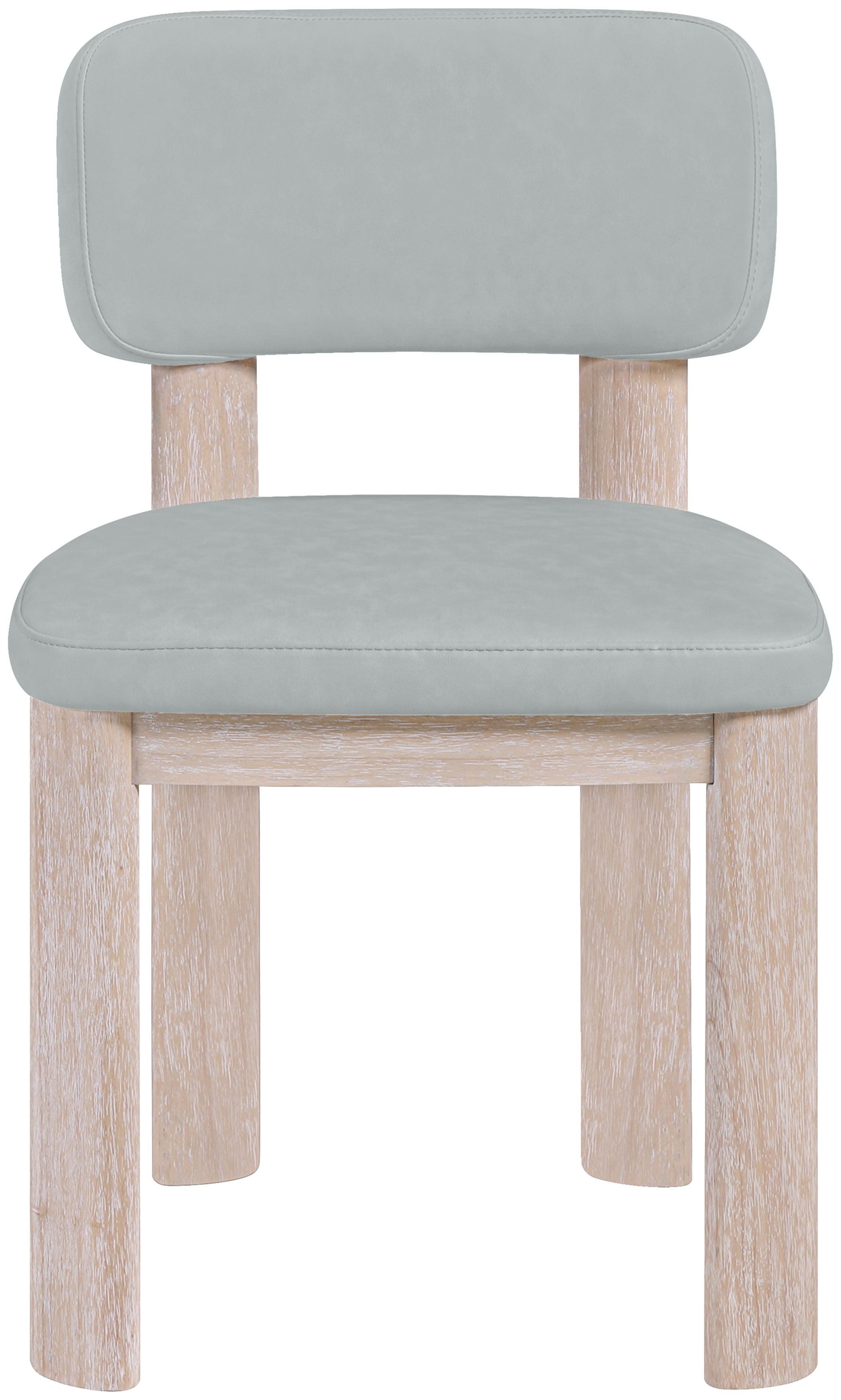 Paloma - Vegan Leather Upholstered Dining Chair (Set of 2) - Light Blue