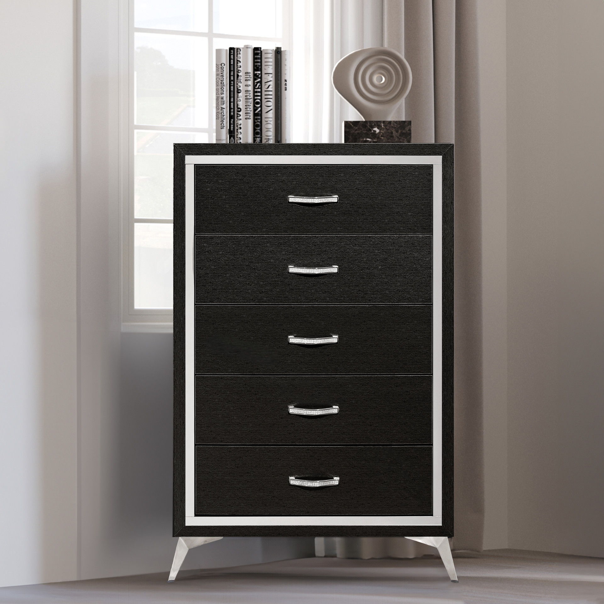 Huxley - Chest - Black, black, view 6