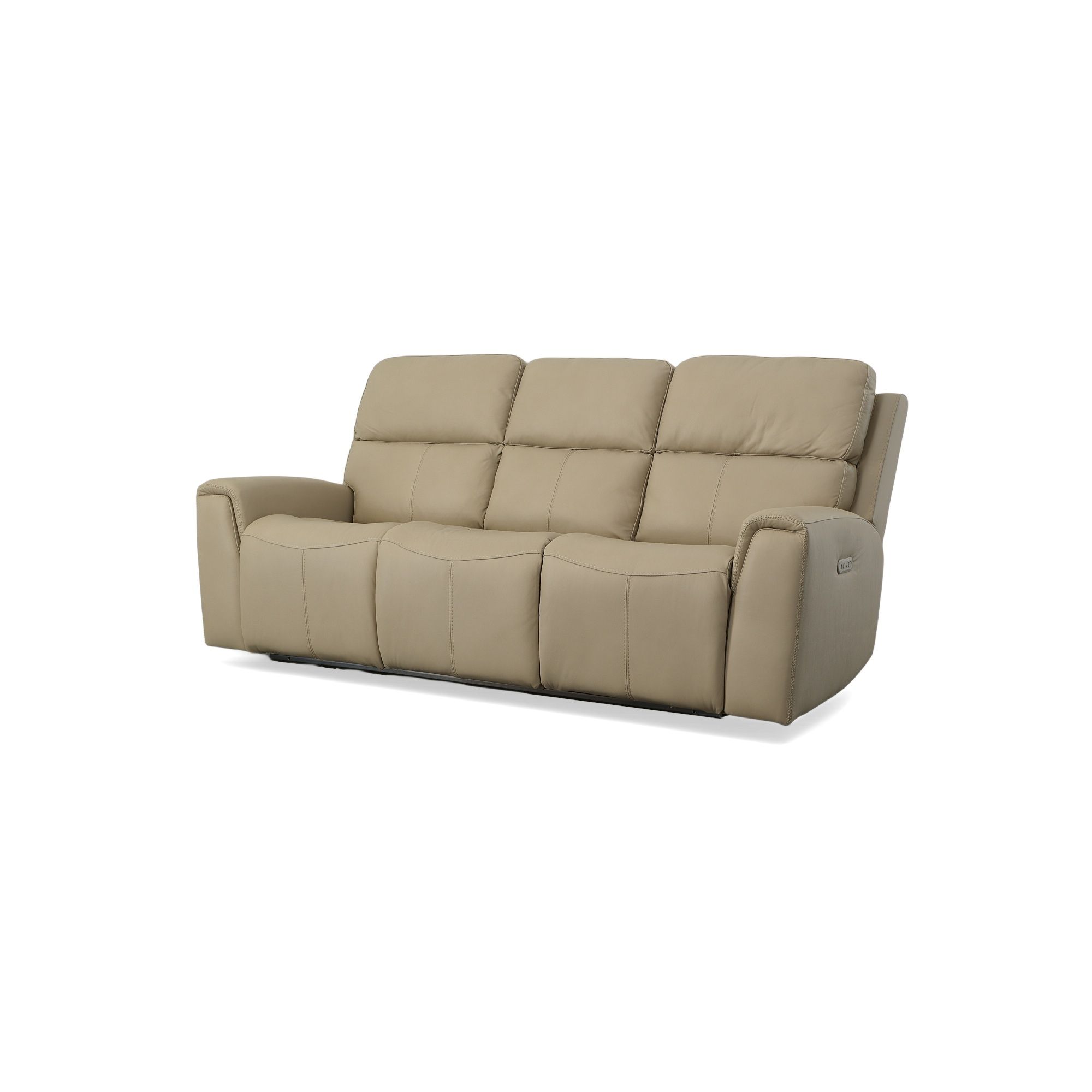 Jarvis - Power Reclining Sofa With Power Headrests - Parchment, beige, view 2
