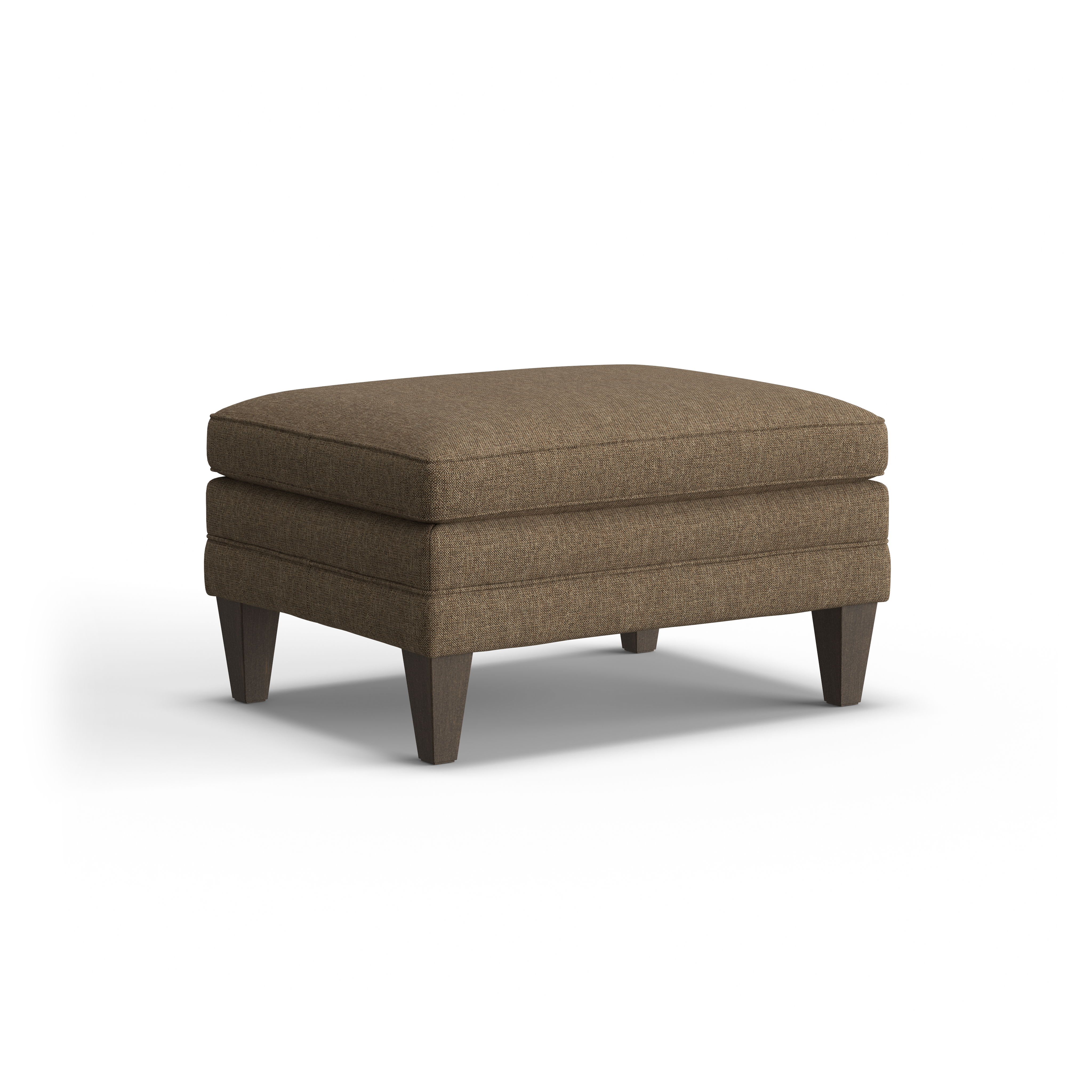 Eleanora - Fabric Ottoman, pink, view 2