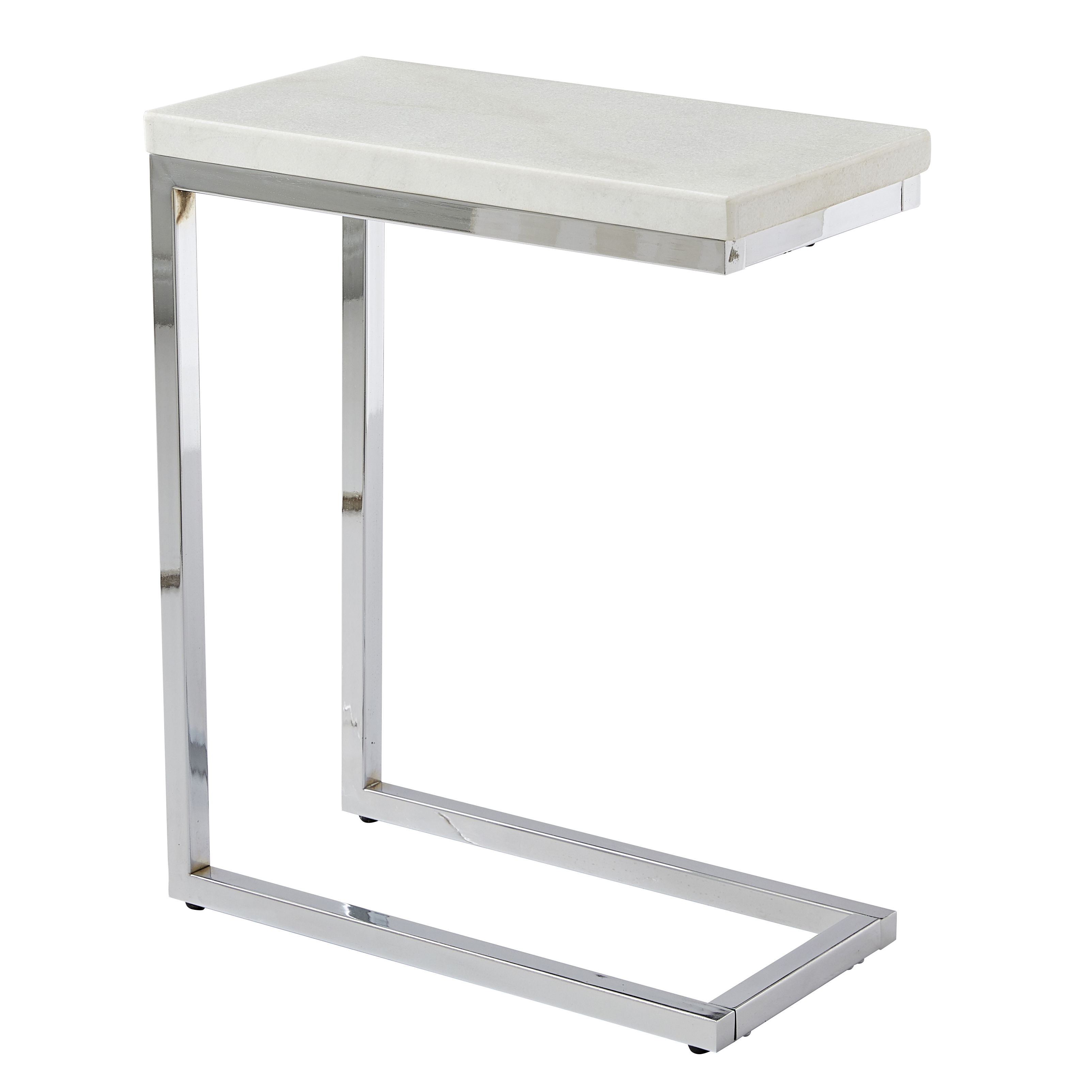 Marble Top Chairside Table