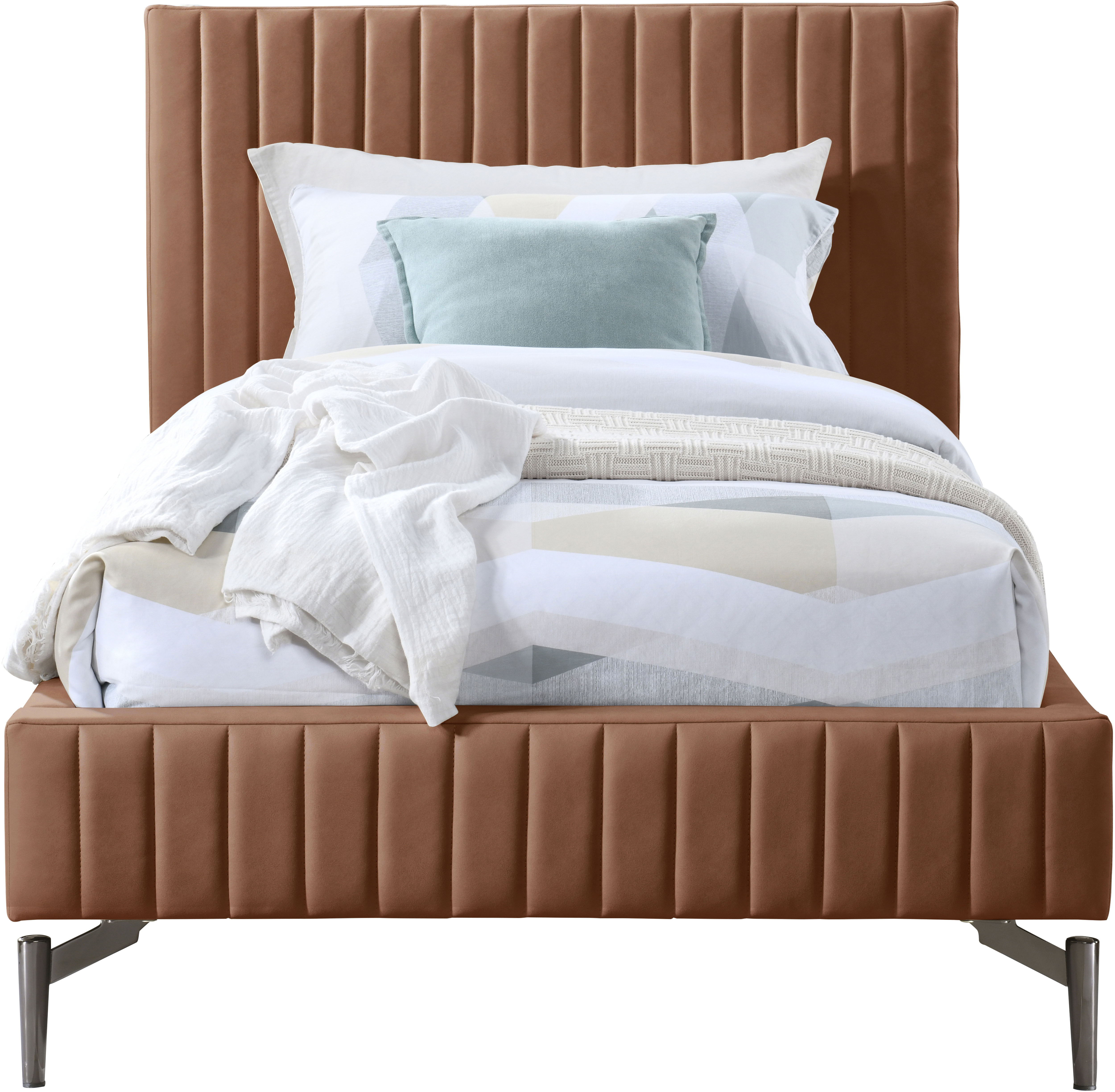 Gallo - Twin Bed - Cognac