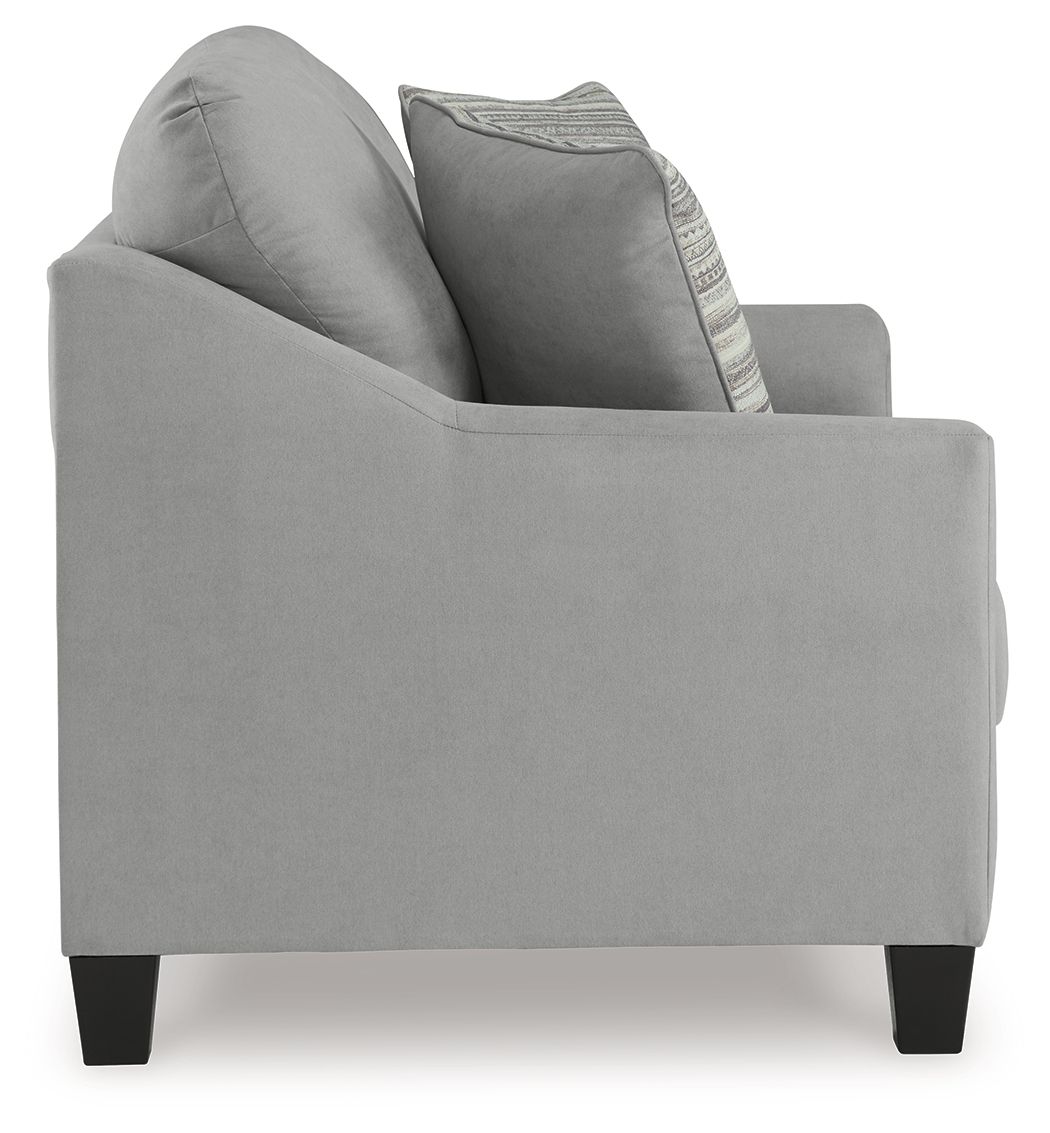 Ashley Furniture Adlai - Loveseat - Shadow - Image 4