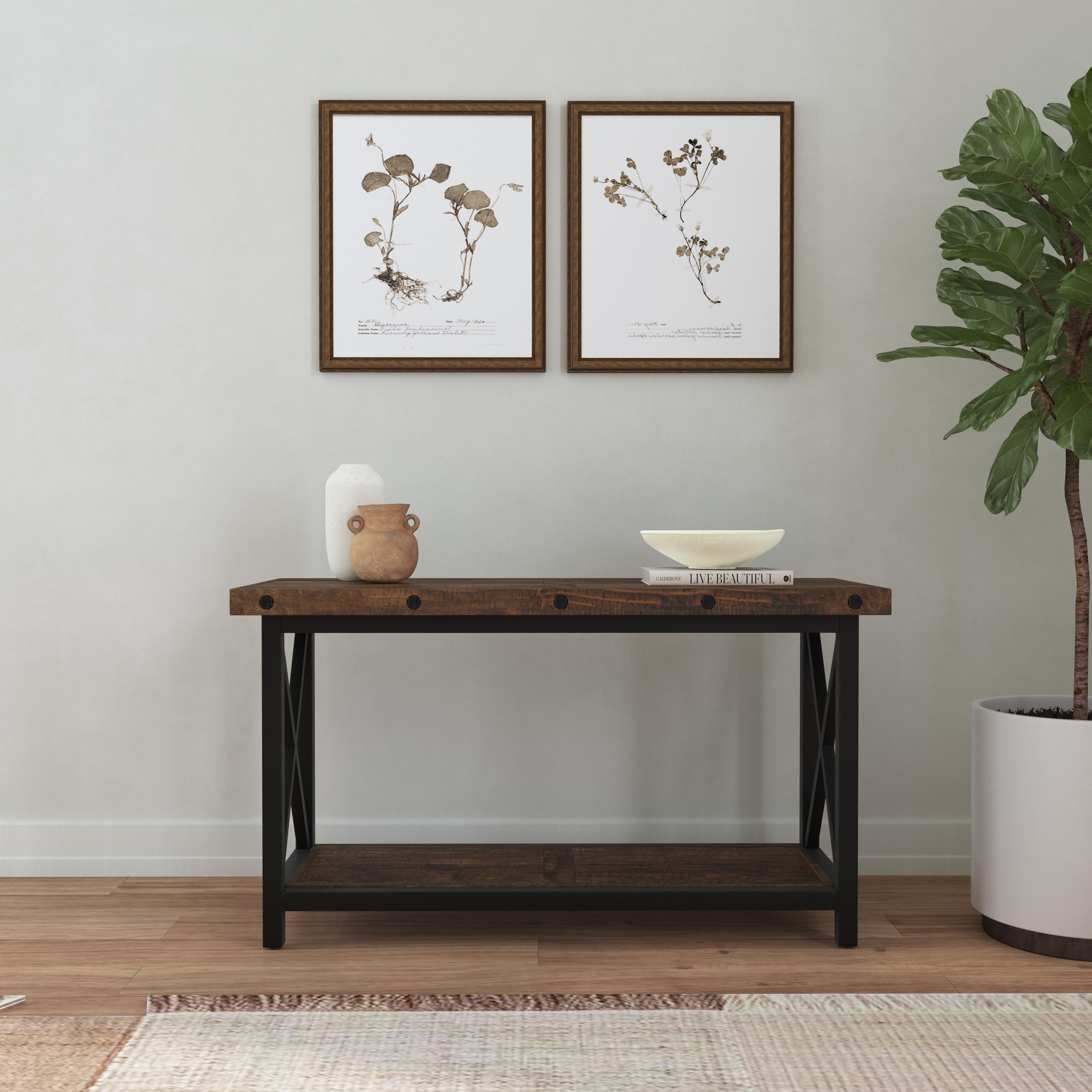 Carpenter - Sofa Table - Dark Brown, dark brown, view 4