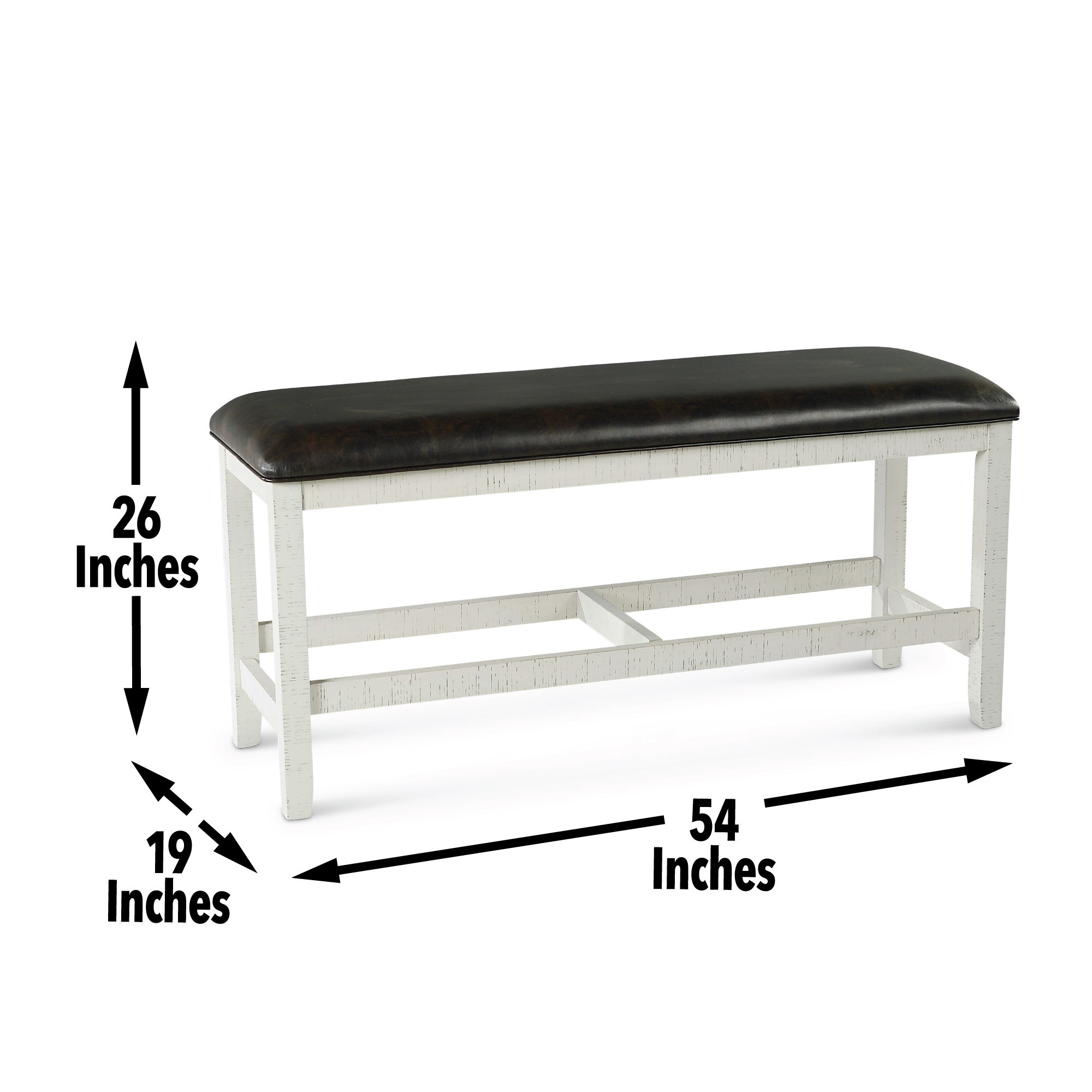 Hyland - Counter Bench - Gray